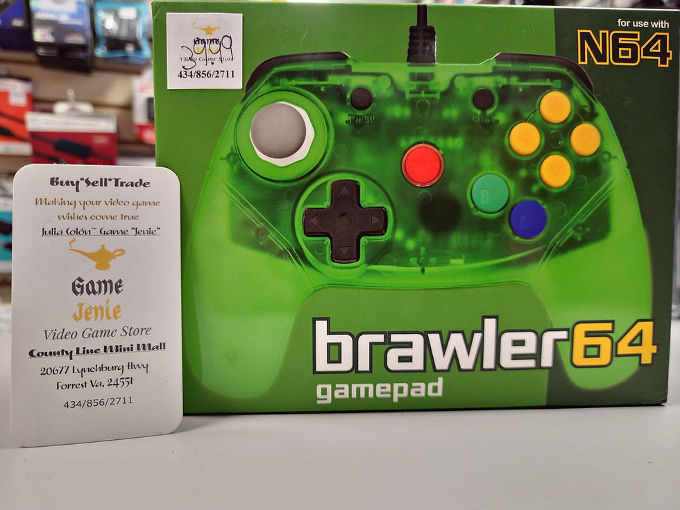 Thumbnail: Brawler64 N64 Gamepad