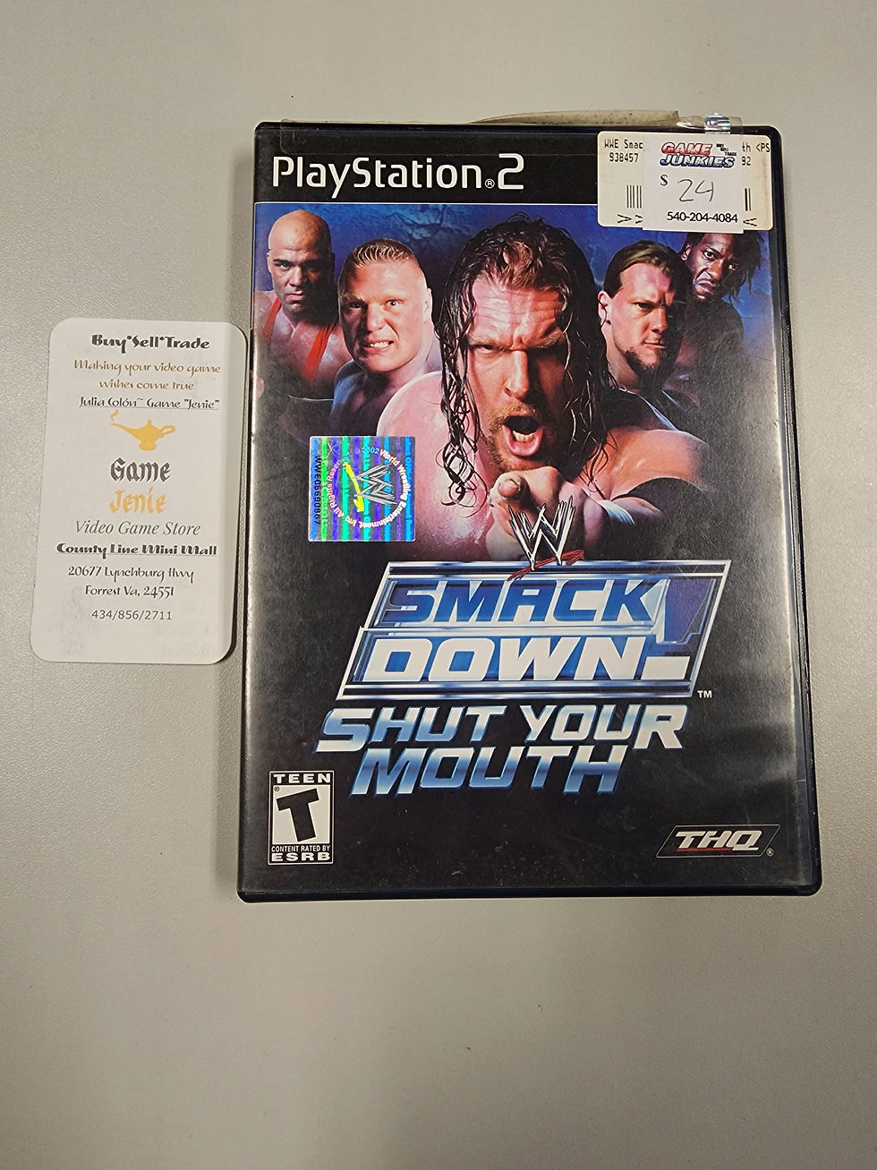 Smack Down Shut Your Mouth PS2