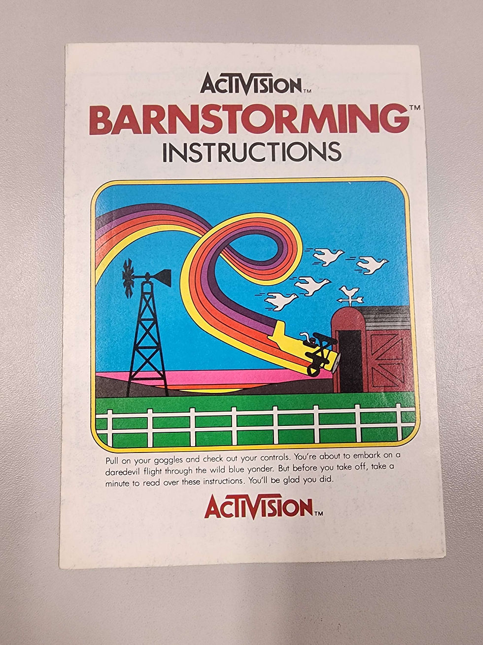 Barnstorming Instruction Manual