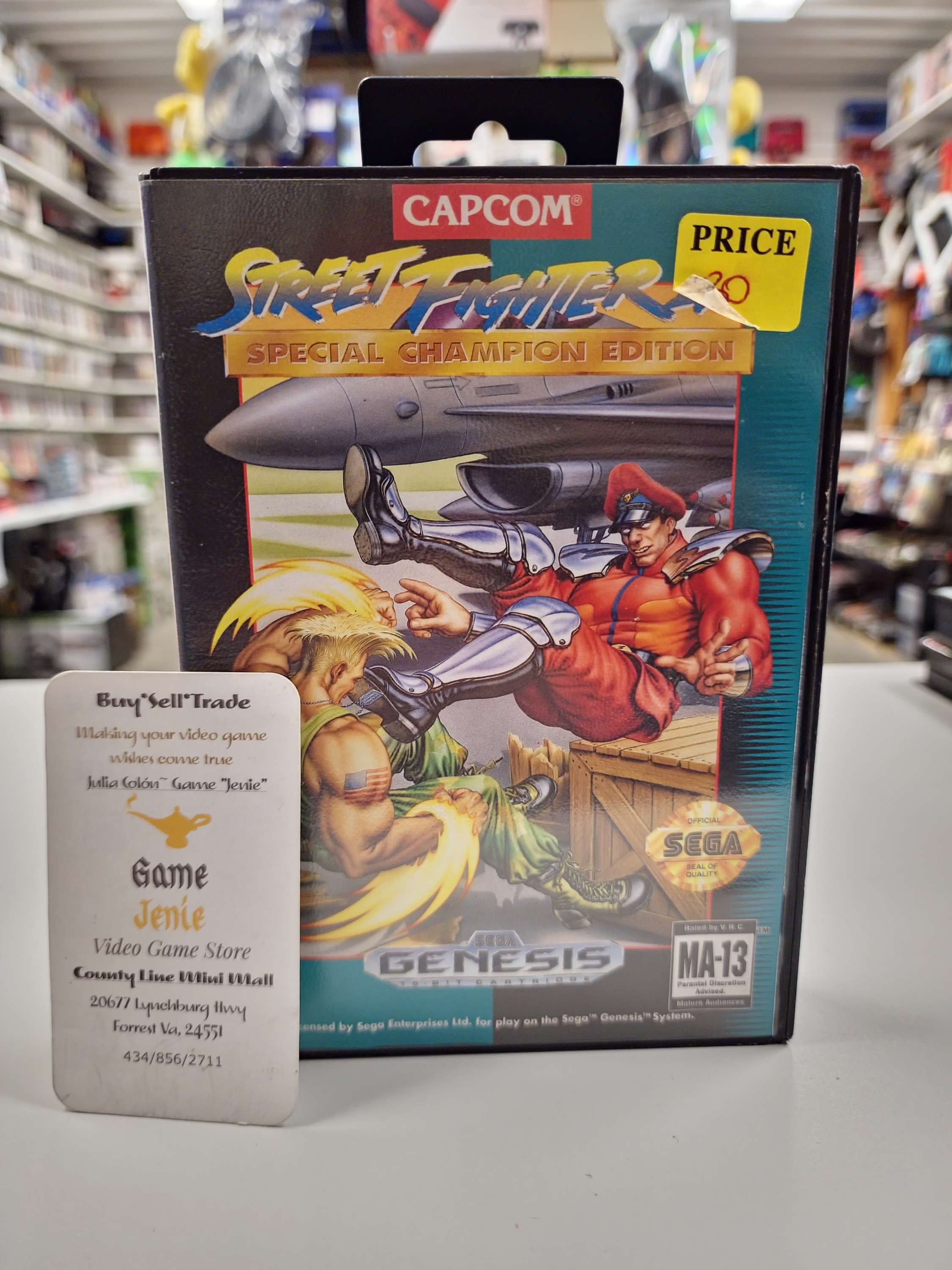 Street Fighter 2 Special Champion Edition Genesis