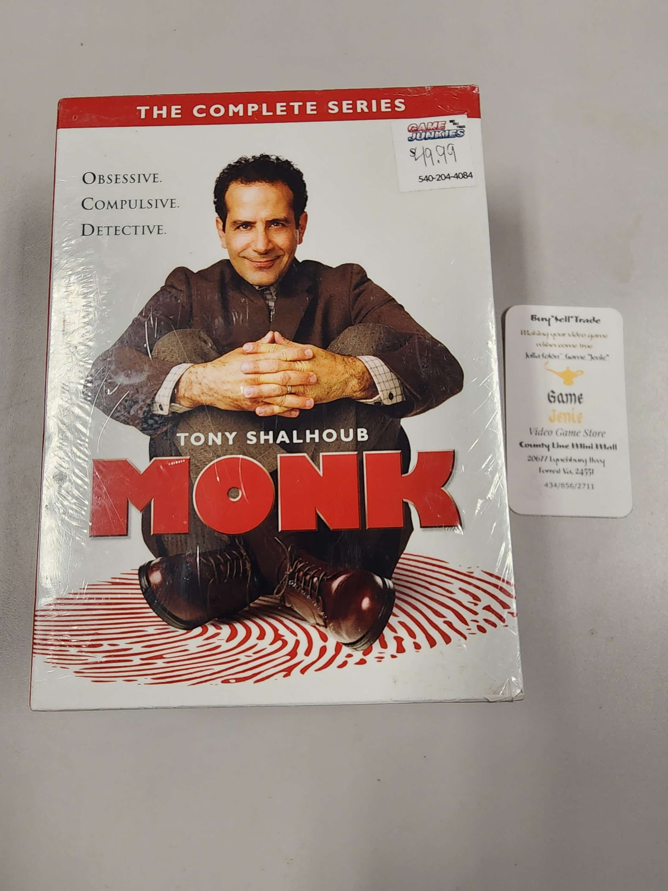 Monk Complete Series DVD