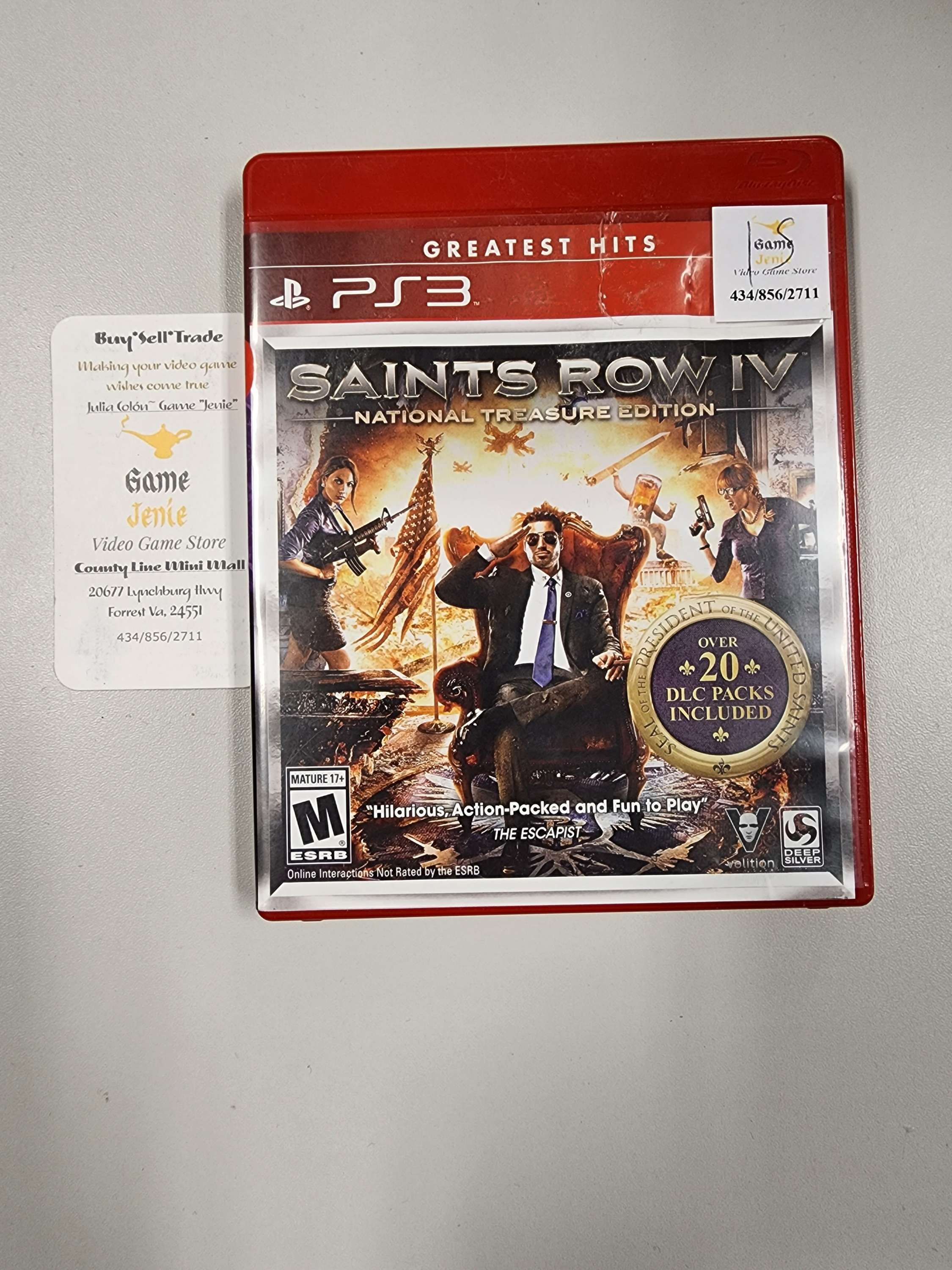 Saints Row IV PS3