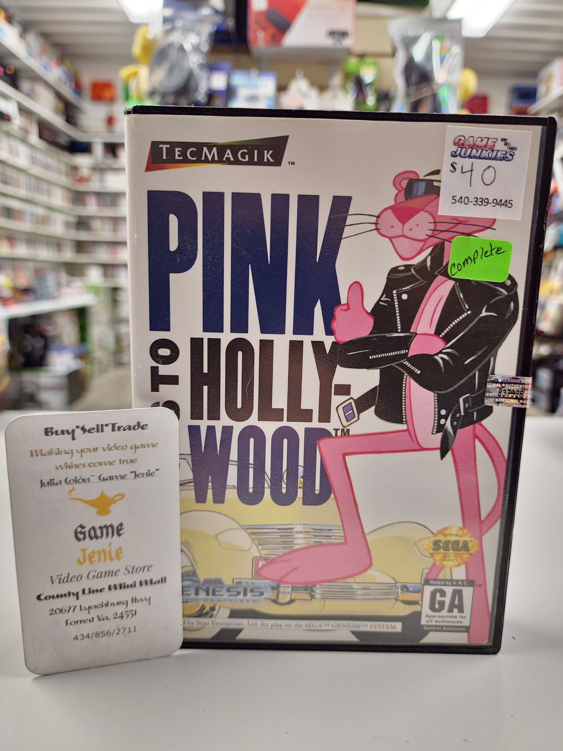 Pink Goes to Hollywood Complete Genesis