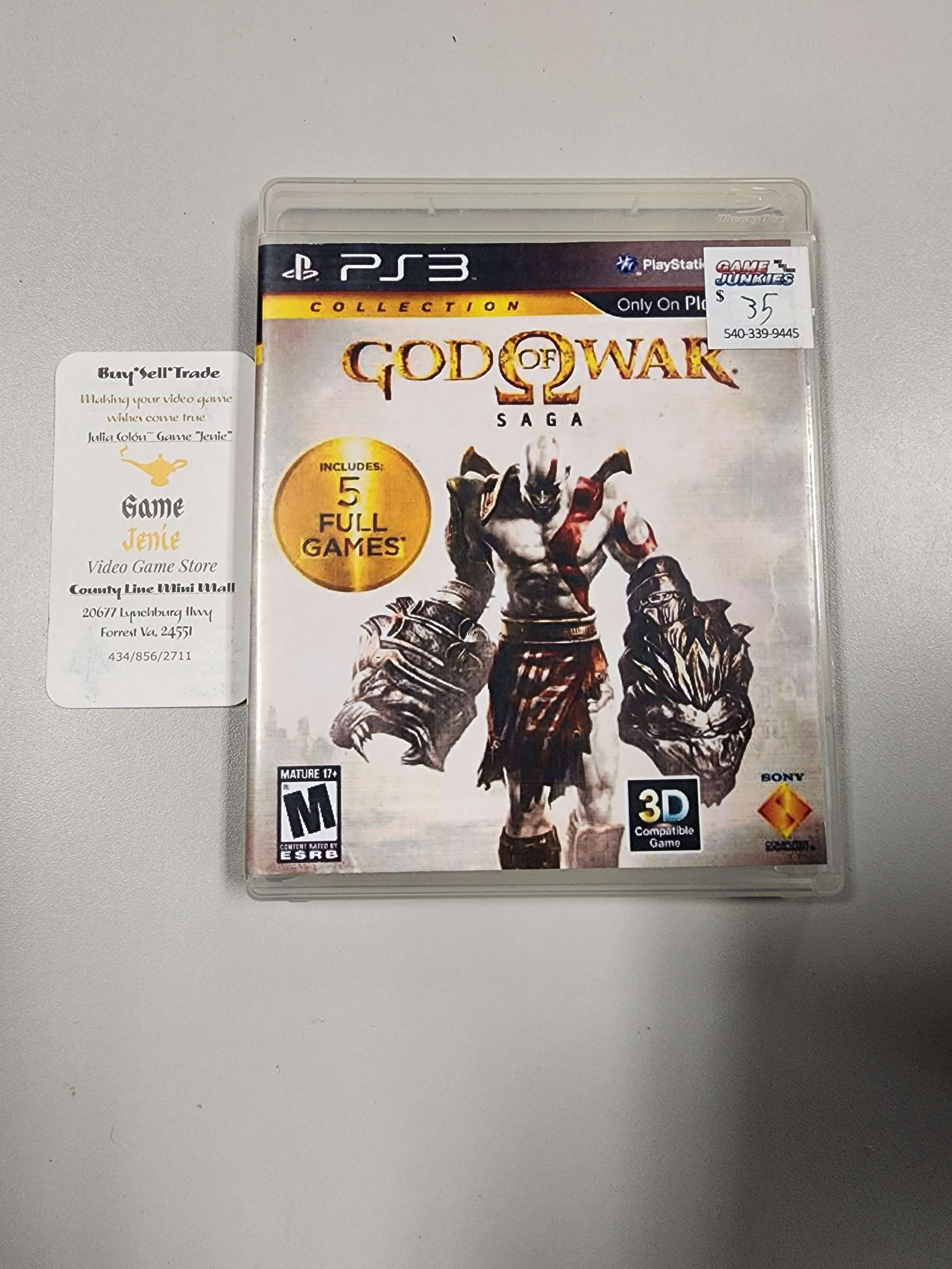 God of War Saga PS3