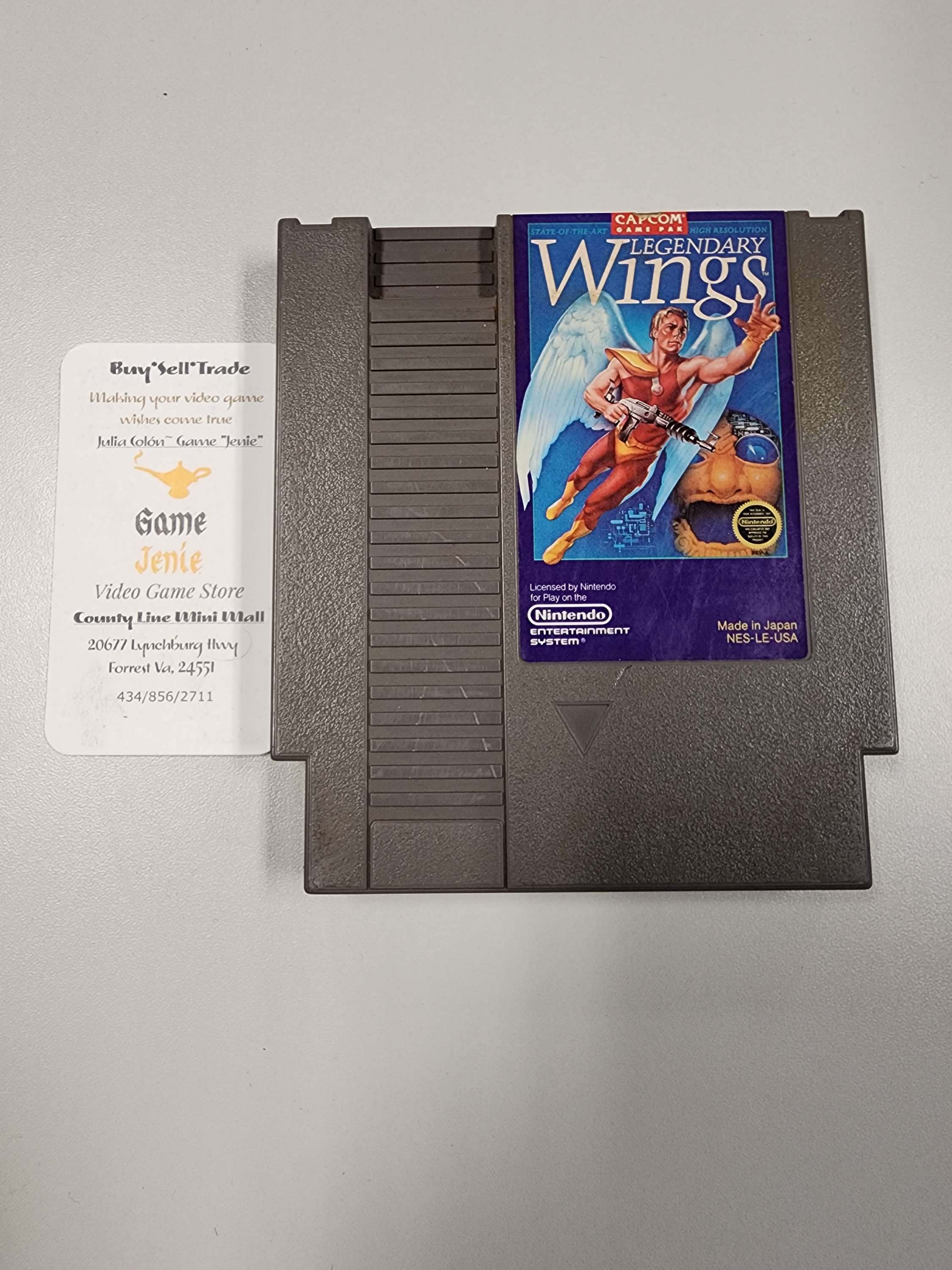 Legendary Wings NES