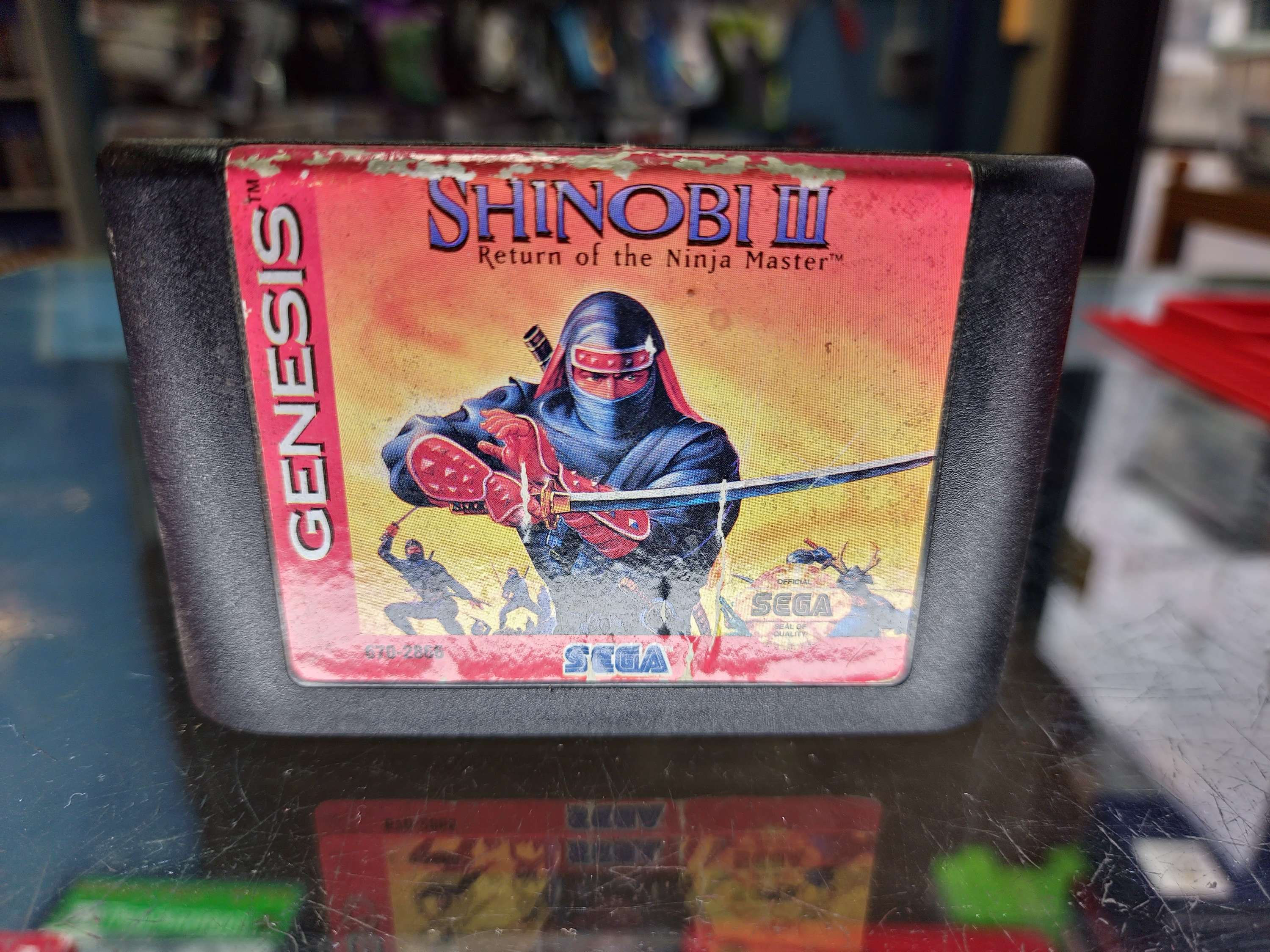 Shinobi 3 Return of The Ninja Master Genesis