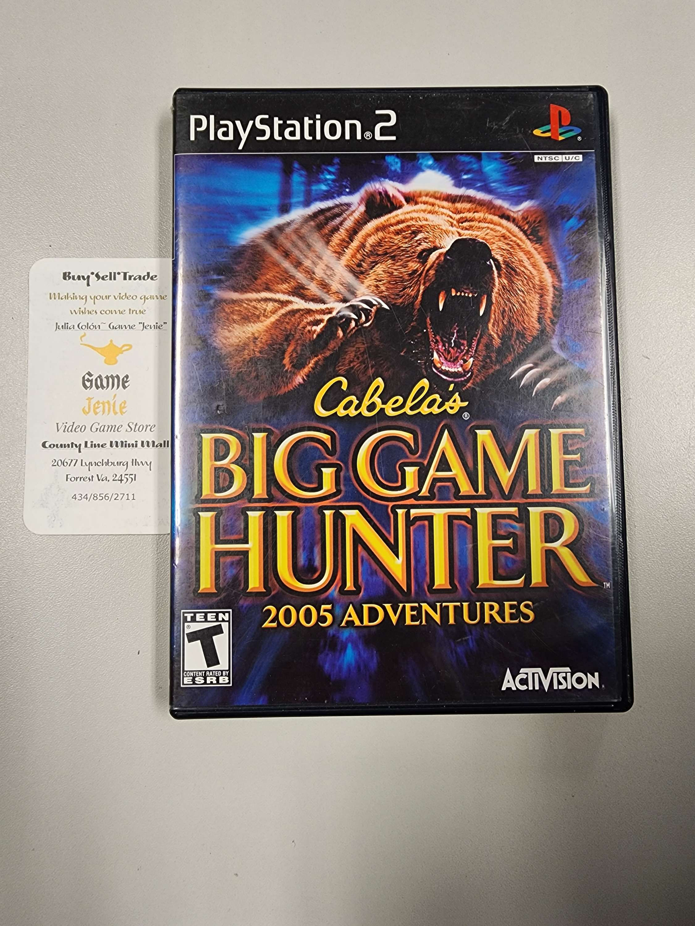 Cabela's Big Game Hunter 2005 Adventures PS2