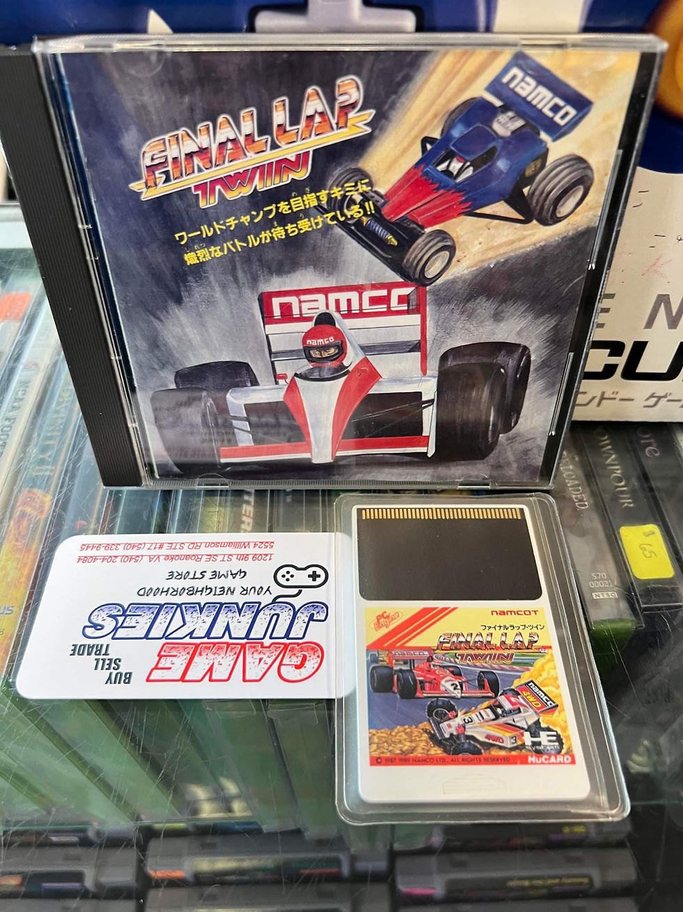 Final Lap Twin PC Engine