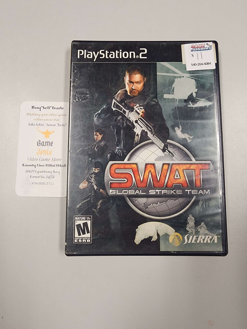 Swat Global Strike Team PS2