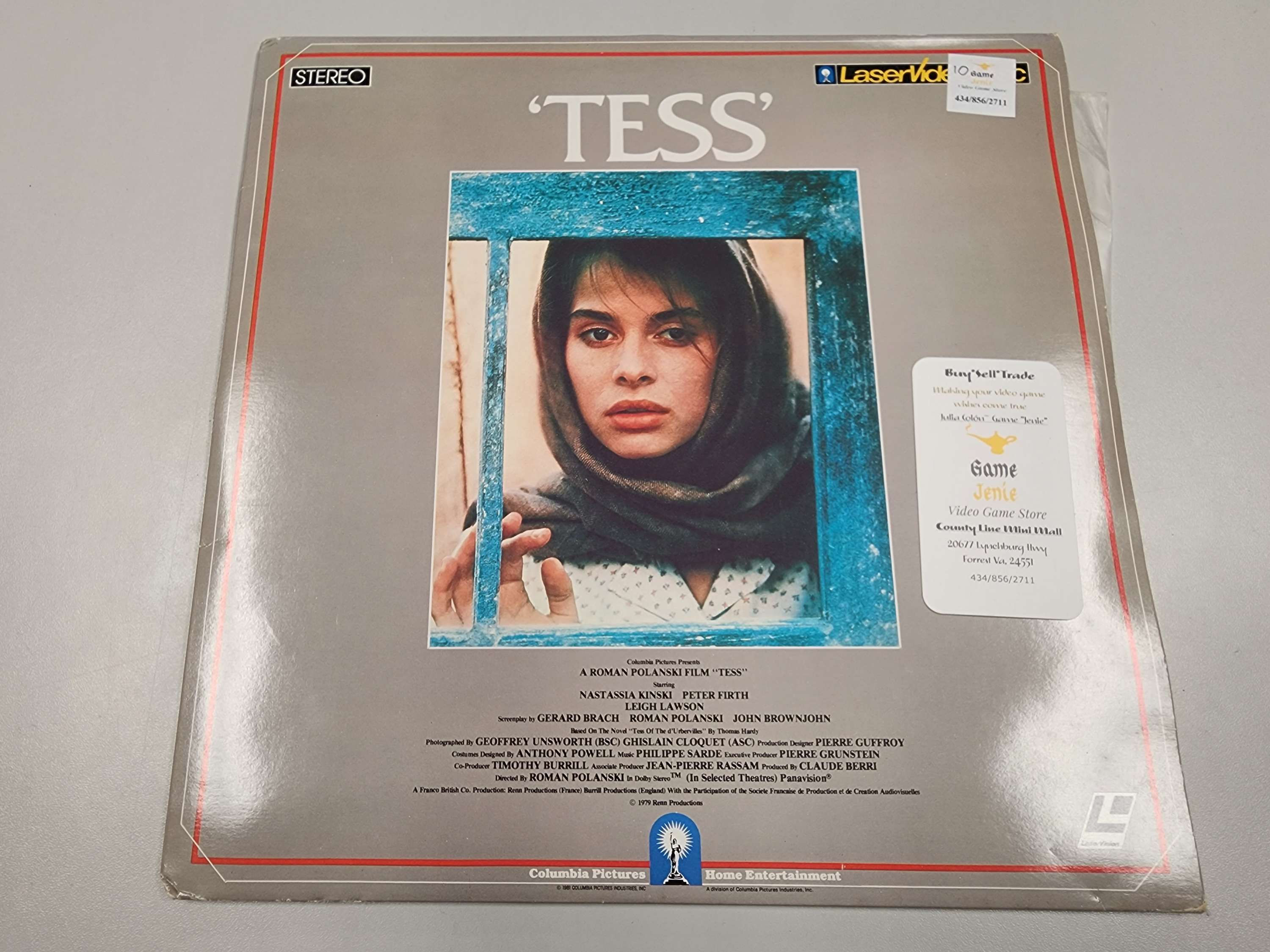 Tess Laser Disc