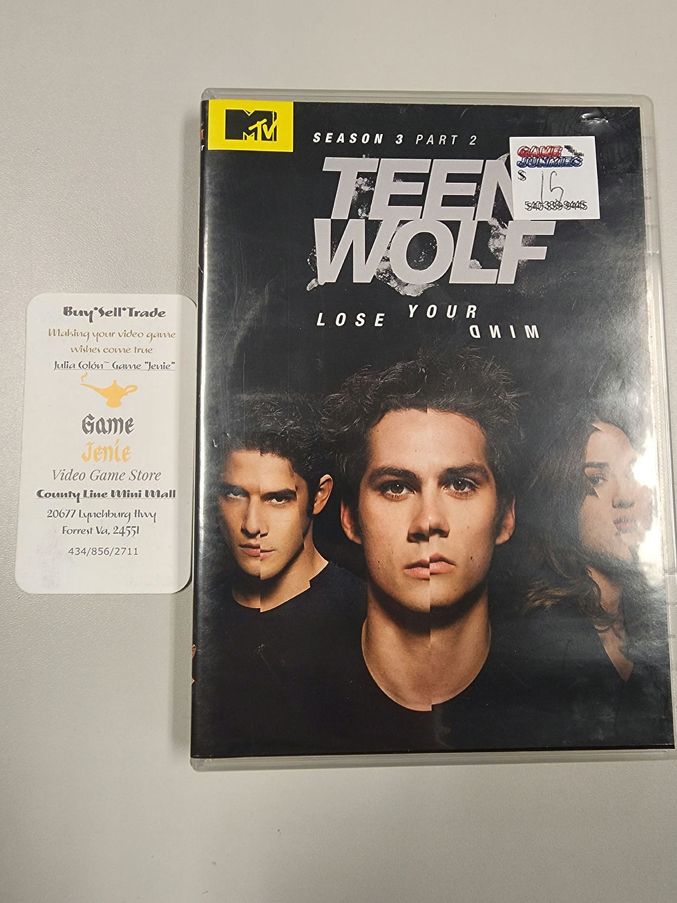 Teen Wolf Season 3 Part 2 DVD