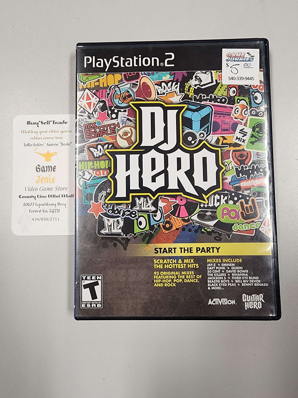 DJ Hero PS2