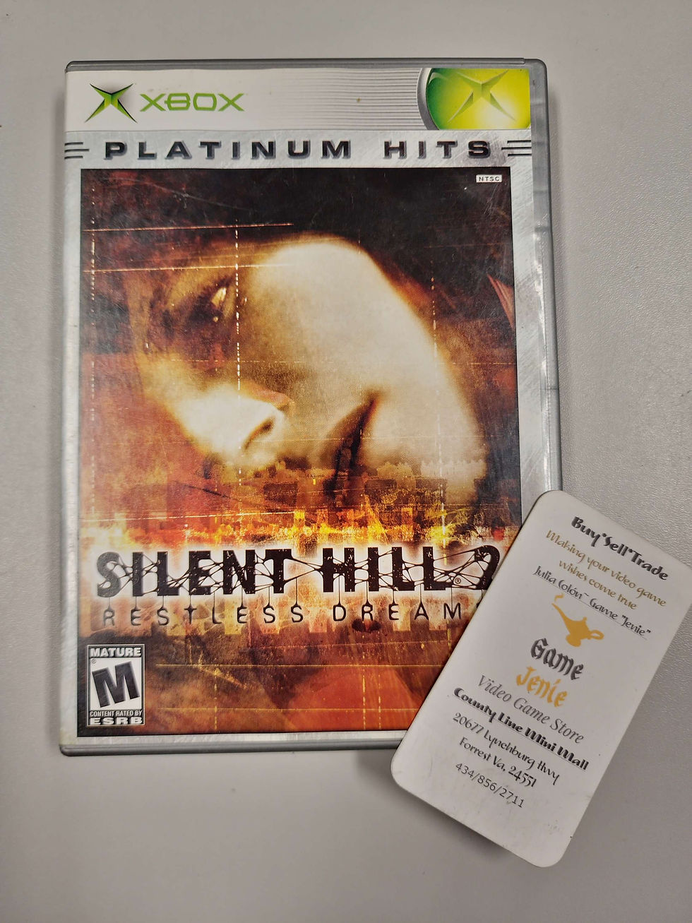 Silent Hill 2 Restless Dreams Original Xbox