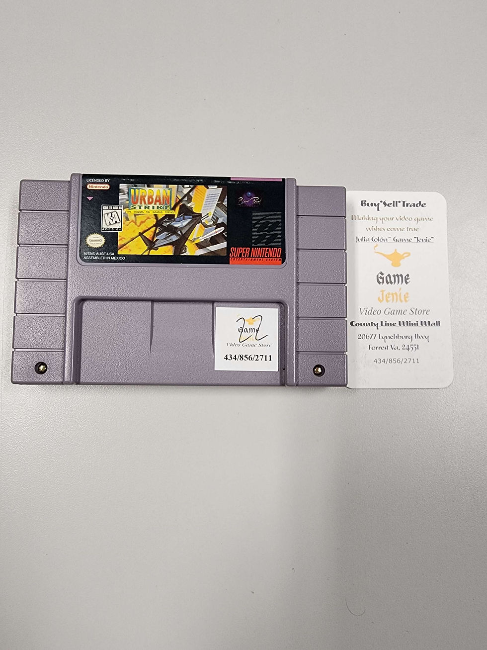Urban Strike SNES