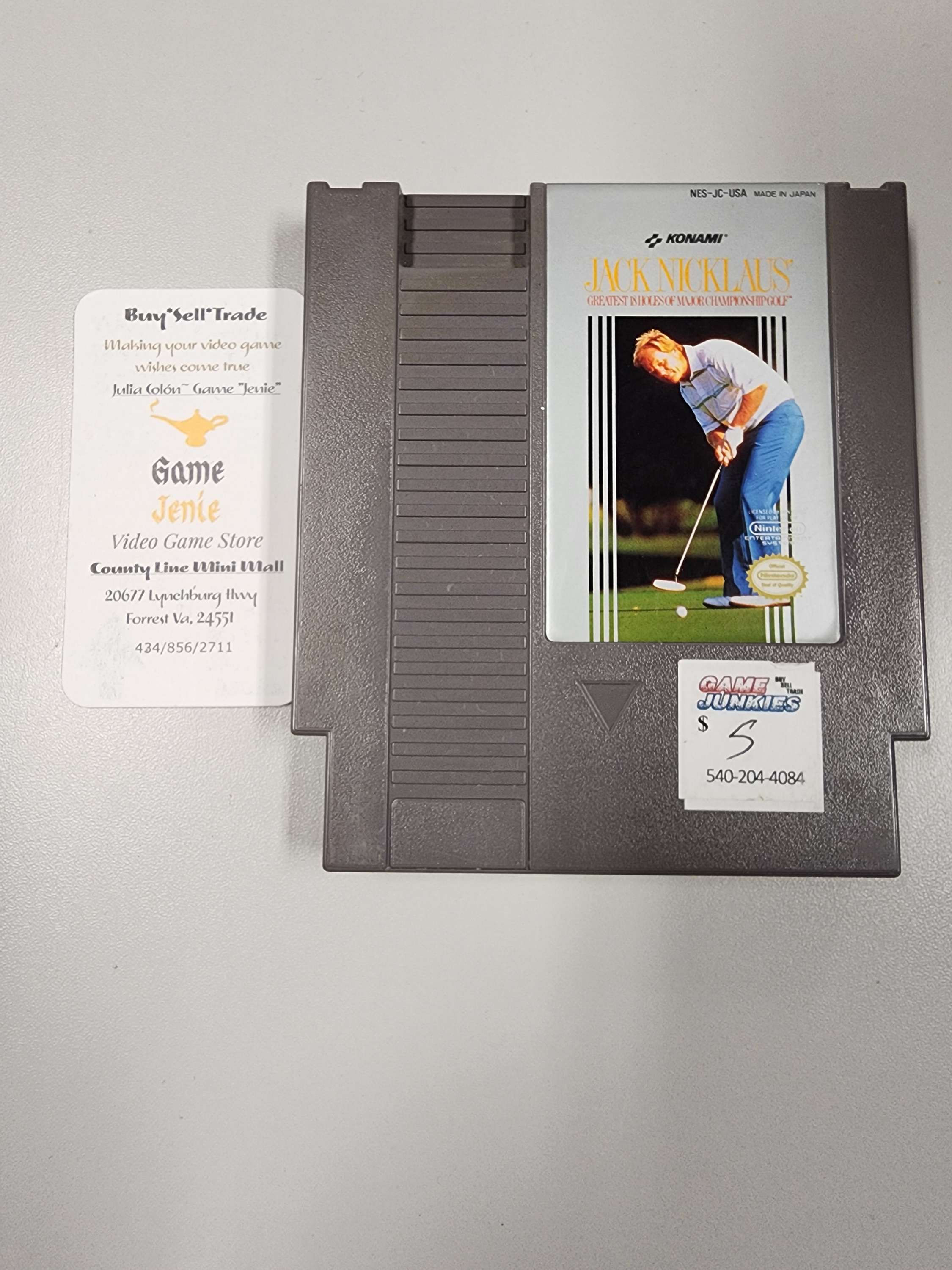 Jack Nicklaus NES