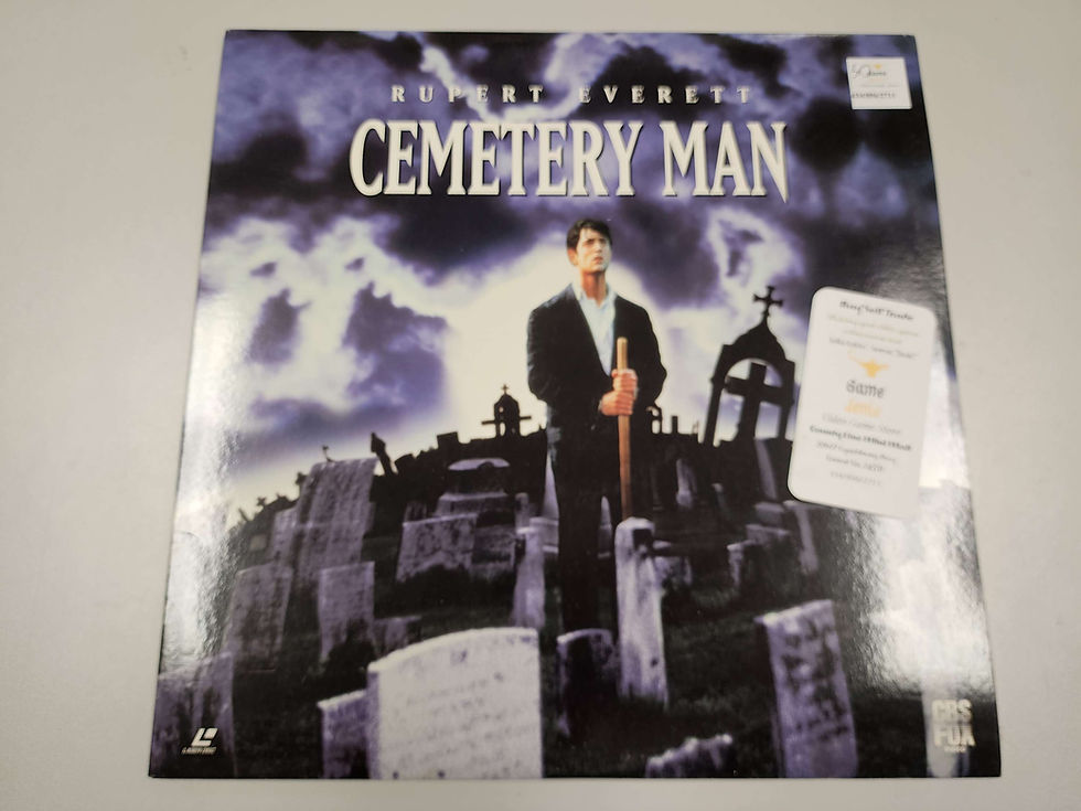 Cemetery Man Laser Disc