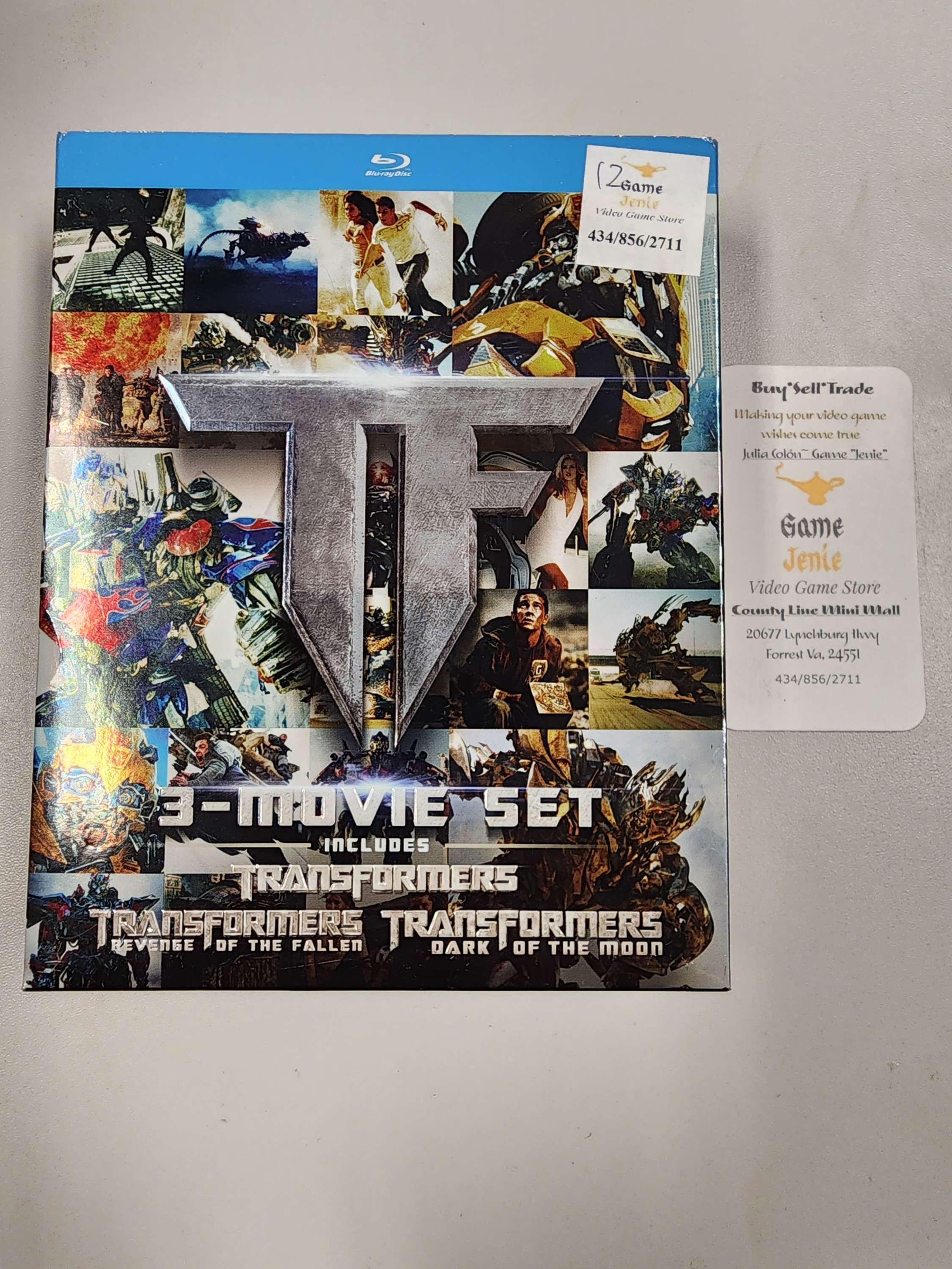 Transformers Trilogy Bluray