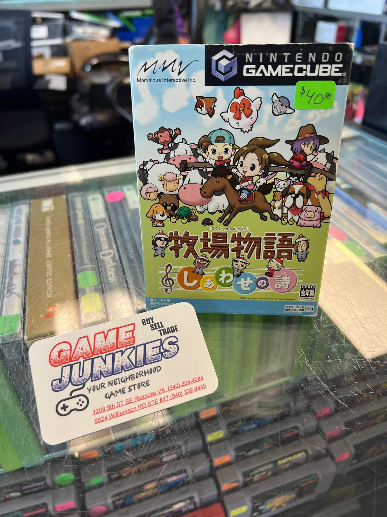 Harvest Moon Magic Melody Import Gamecube