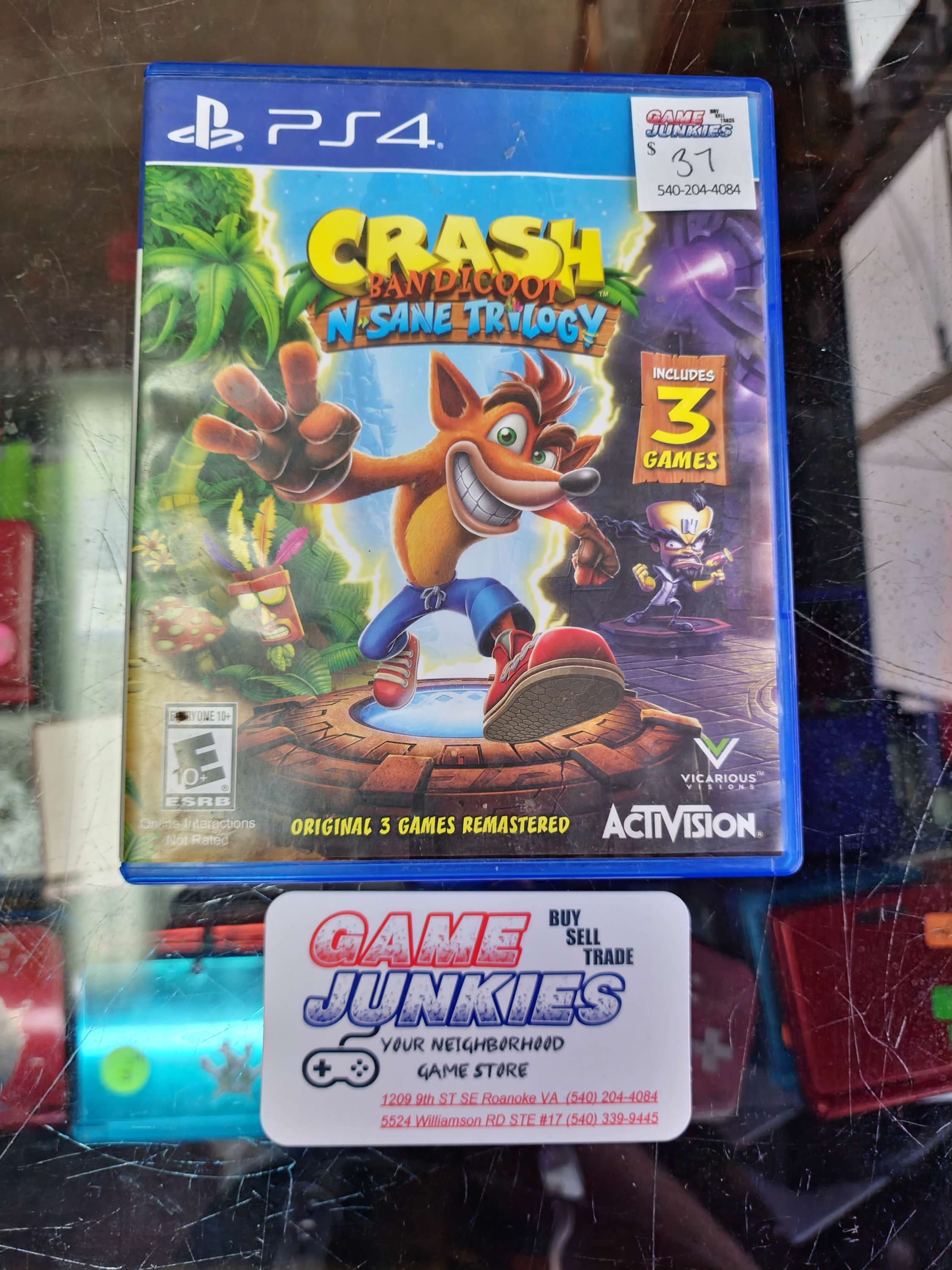 Crash Bandicoot N Sane Trilogy PS4