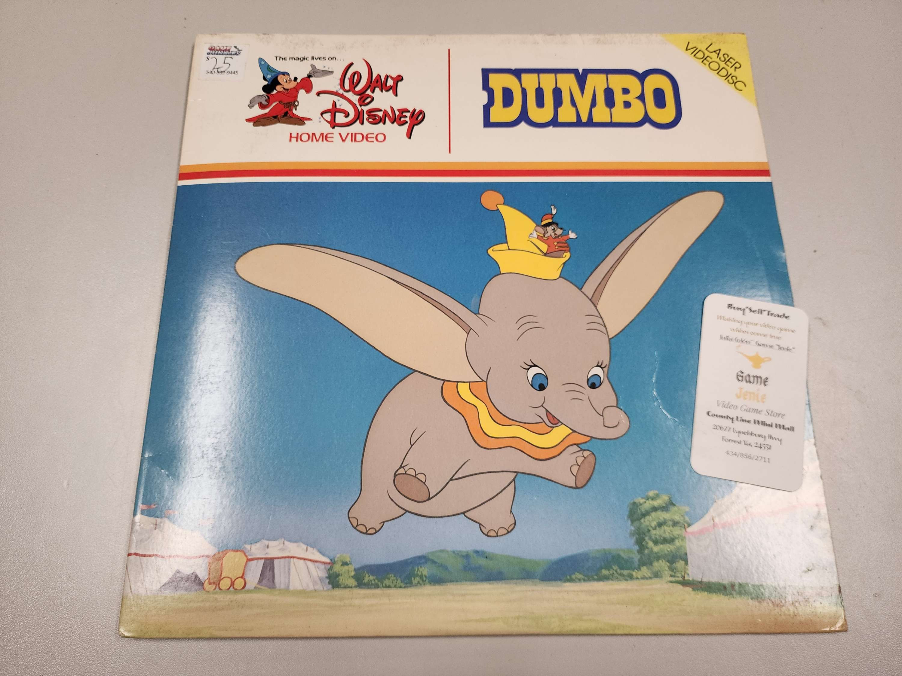 Dumbo Laser Disc