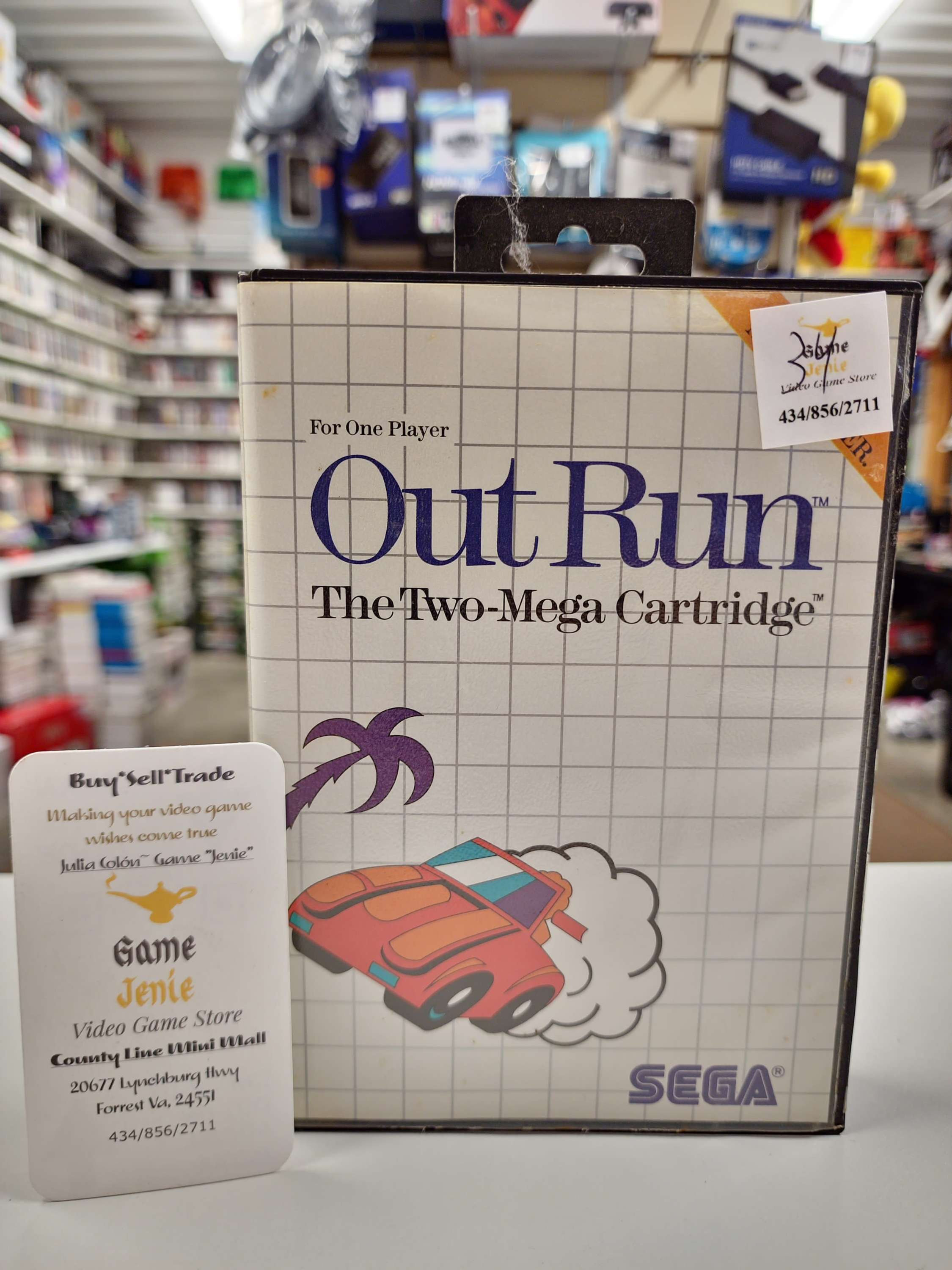 Out Run Sega Master System