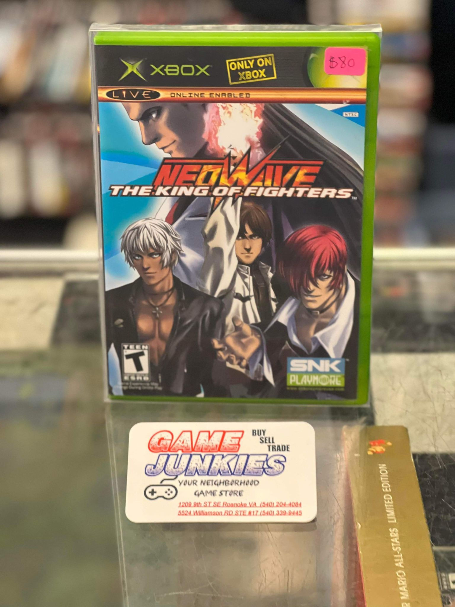 Neo Wave the King of Fighters Original Xbox