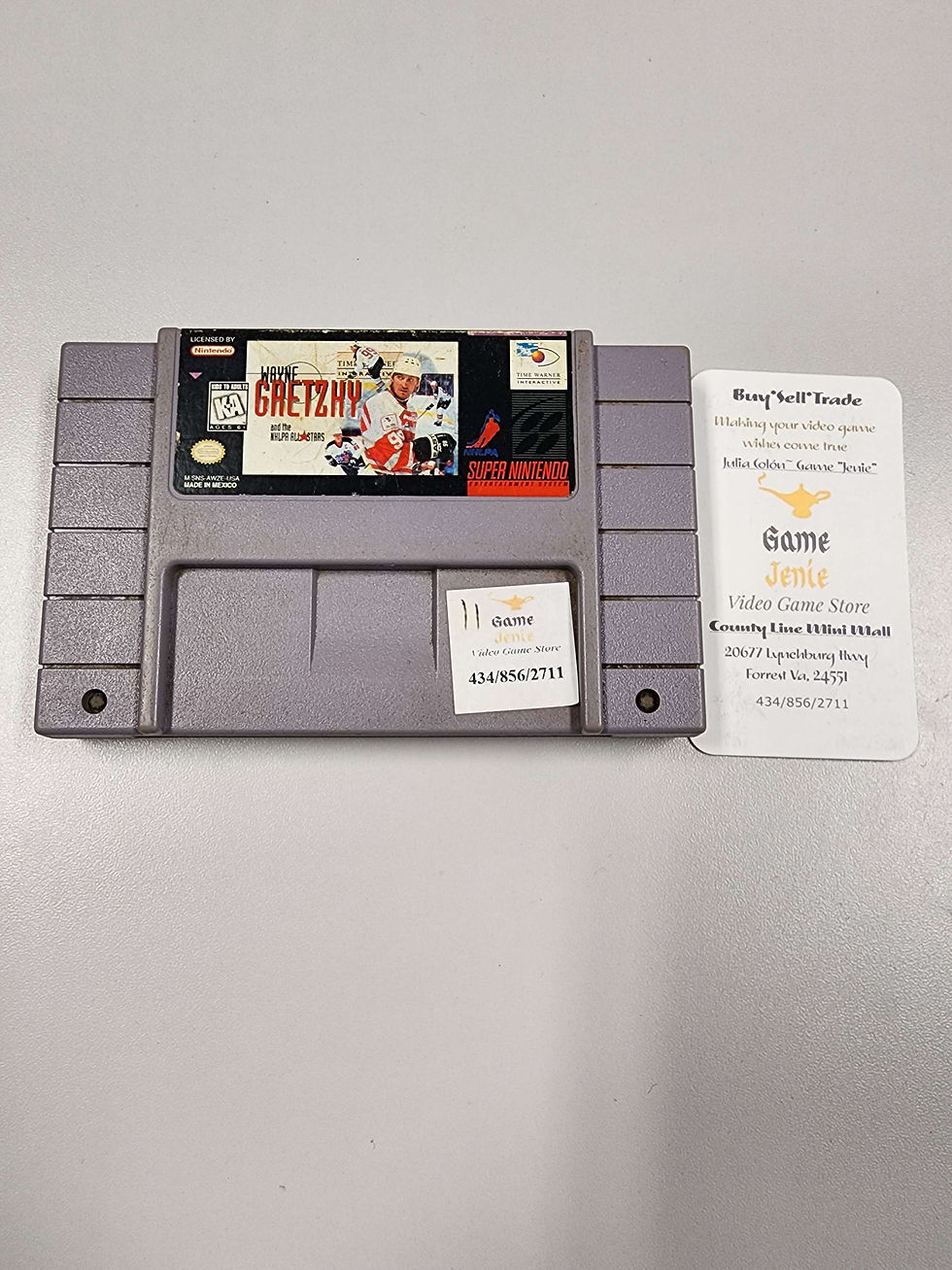 Wayne Gretzky NHLPA All Stars SNES