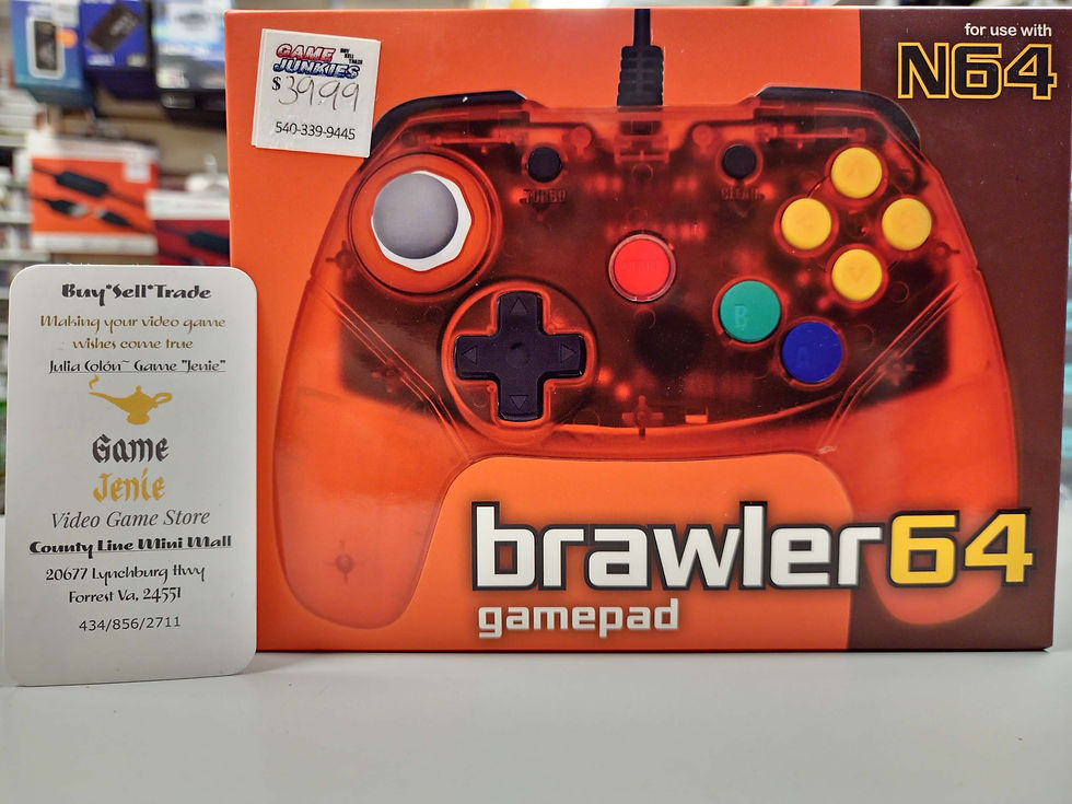 Thumbnail: Brawler64 N64 Gamepad