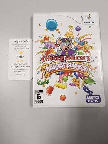 Chuck E Cheese Party Games Wii Chuck E Cheese's Sports Games