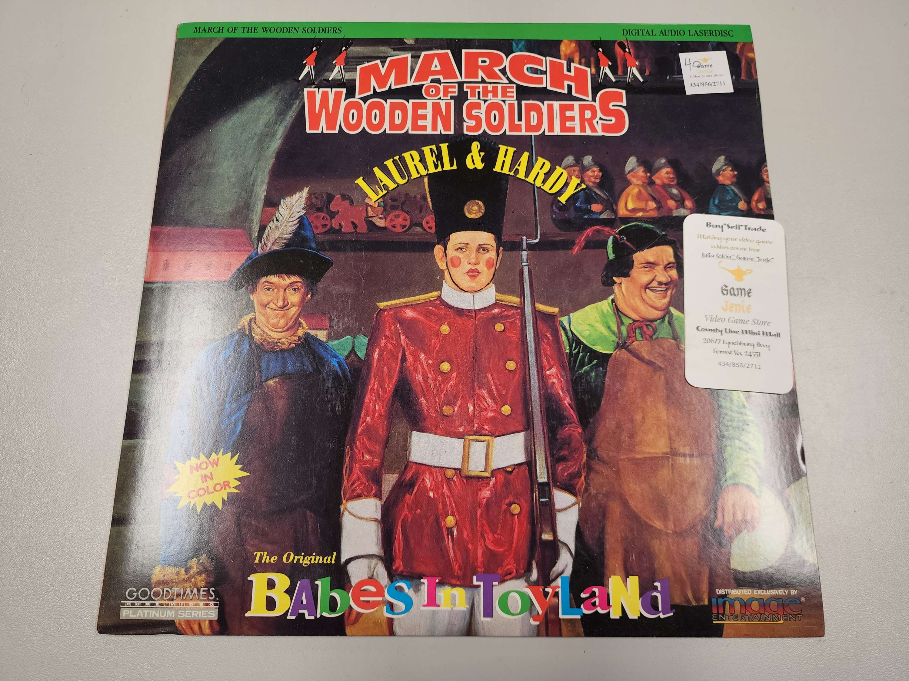 March of the Wooden Soldiers Laser Disc