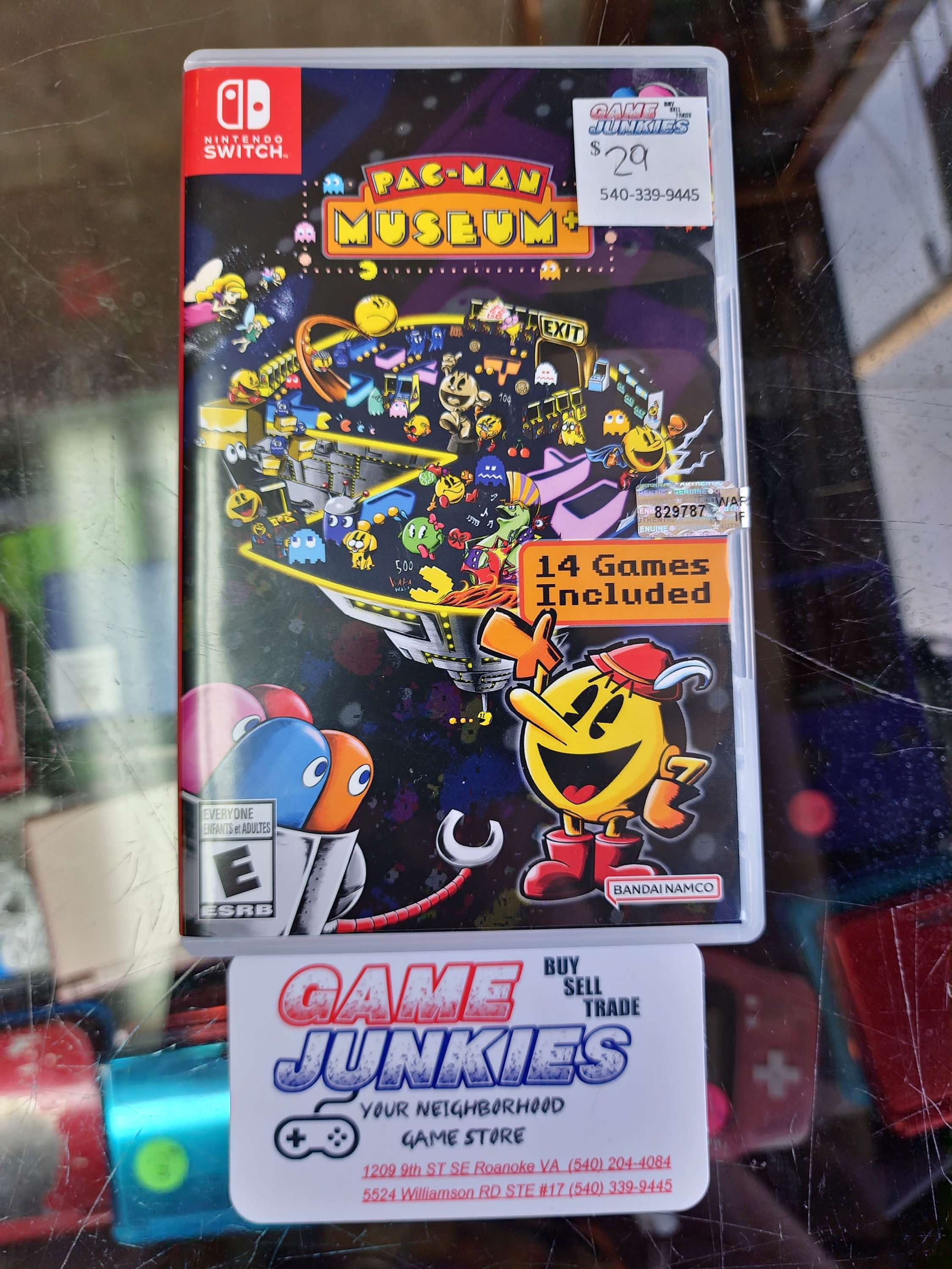 Pac Man Museum Switch
