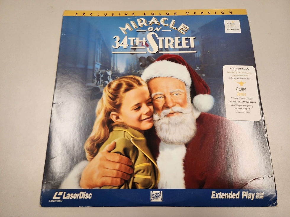 Miracle on 34th Street Laser Disc