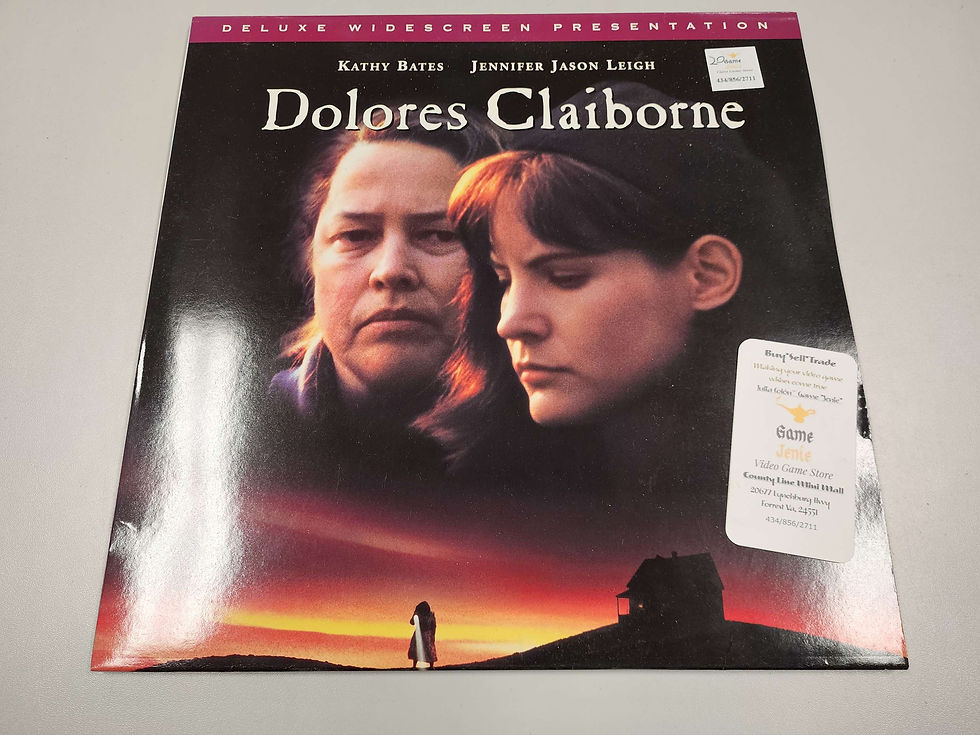 Dolores Claiborne Laser Disc
