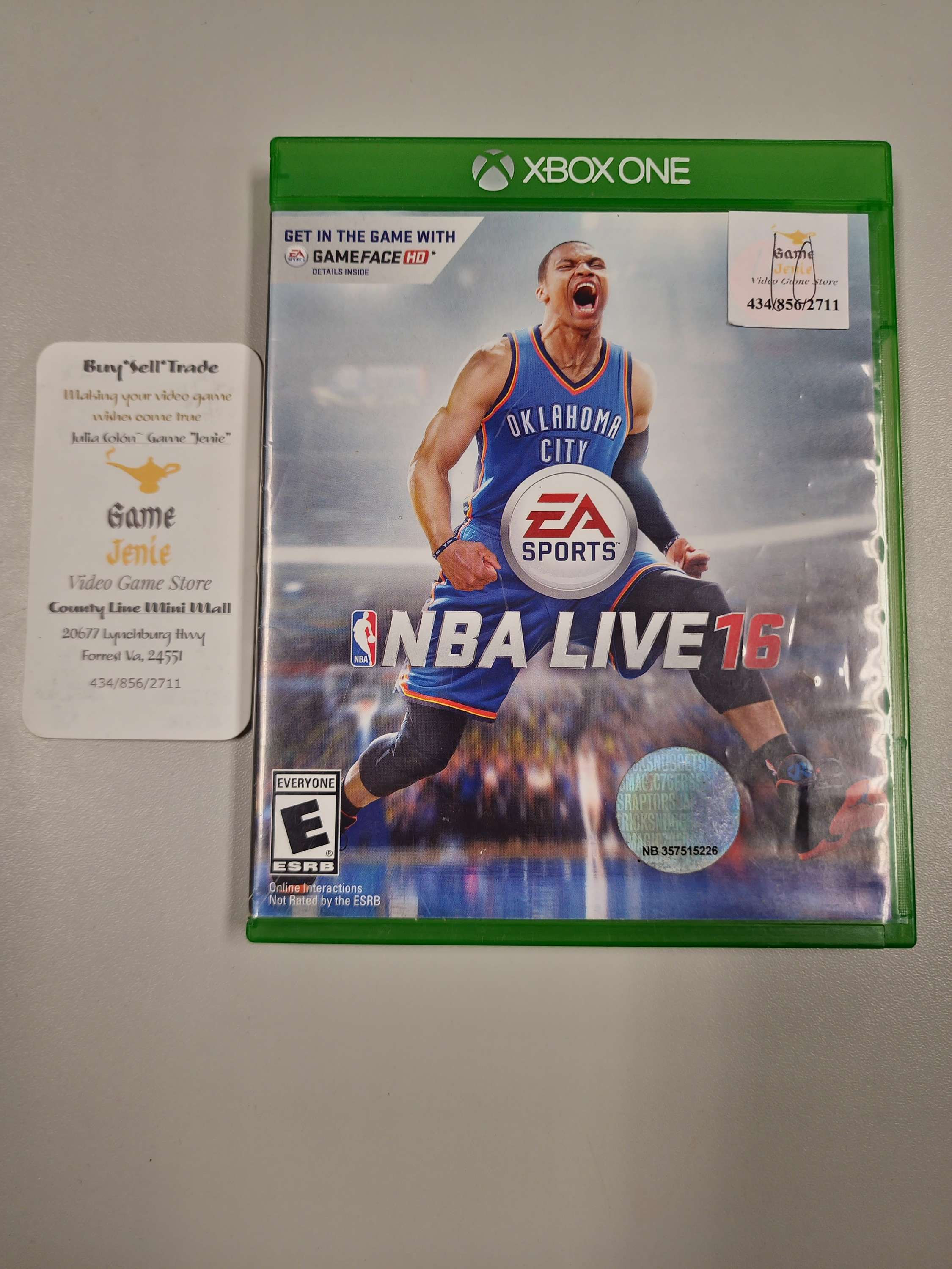 NBA Live 16 Xbox One