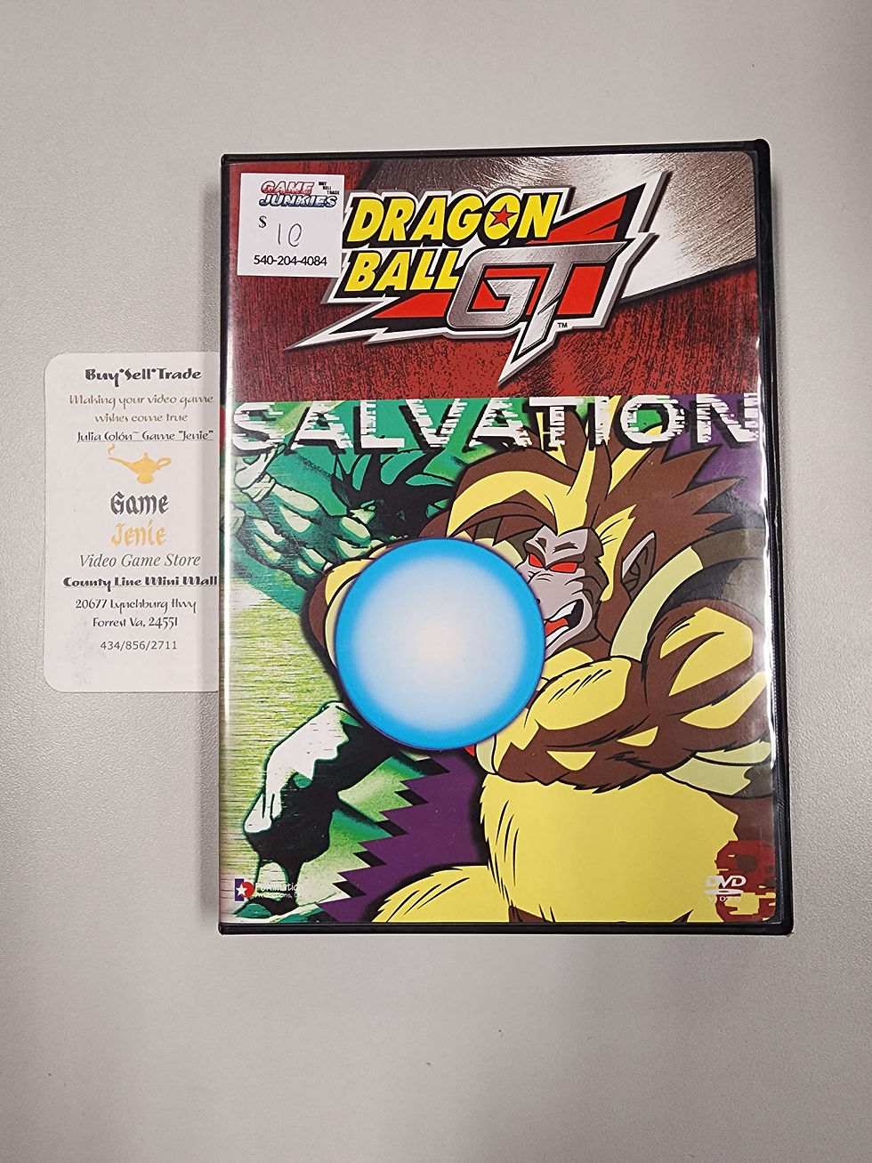 Dragon Ball GT Salvation DVD
