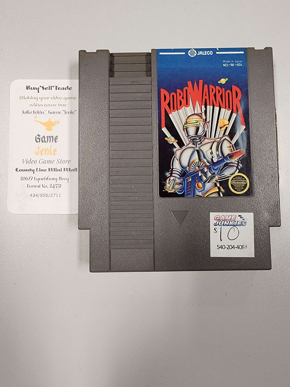 Robo Warrior NES