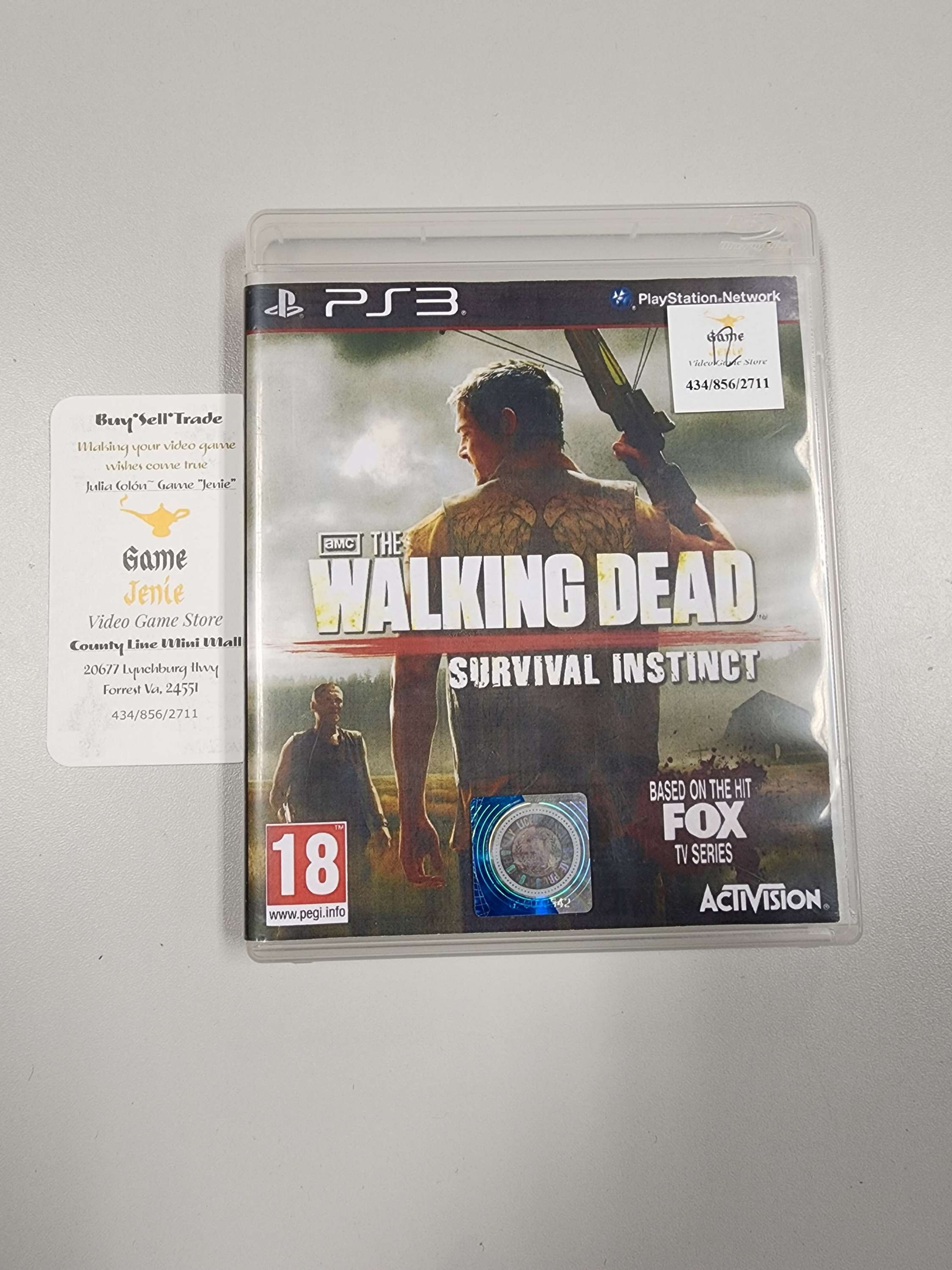 The Walking Dead Survival Instinct PS3