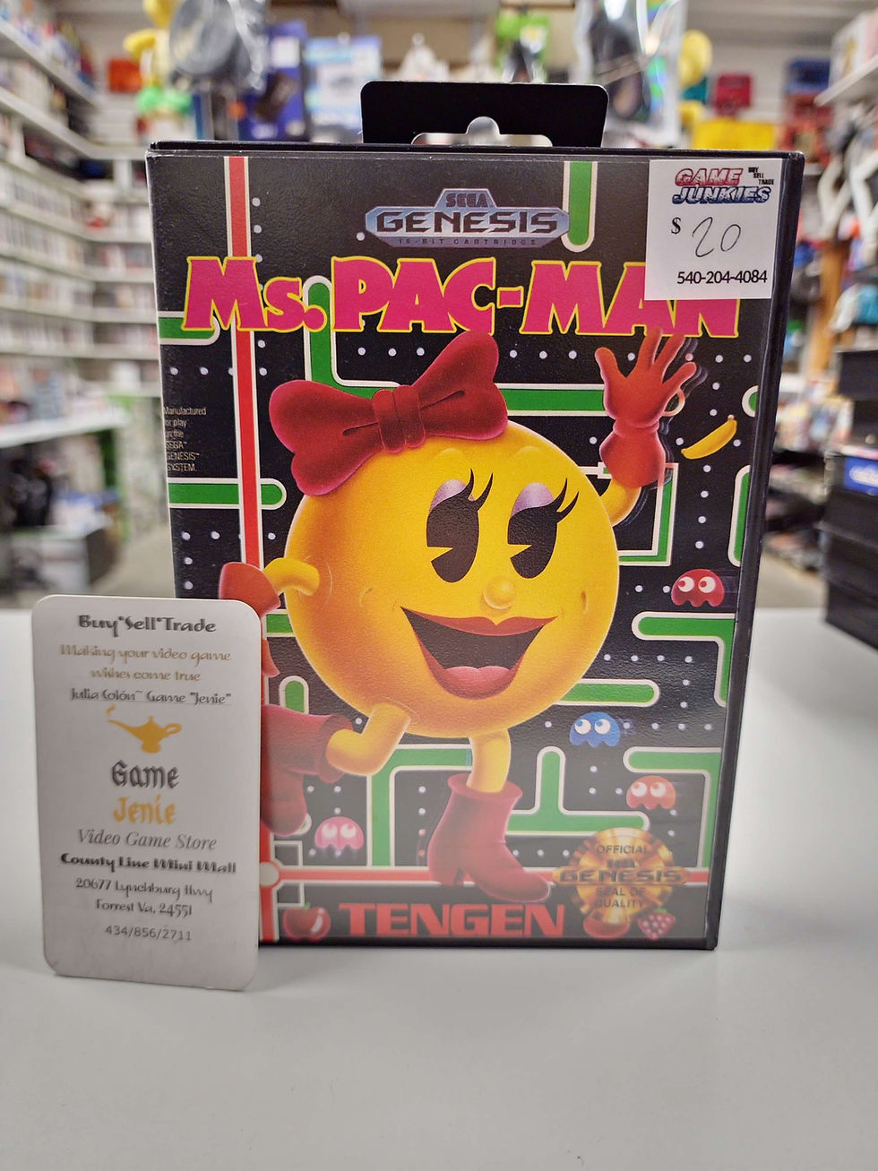 Ms. Pac Man Genesis