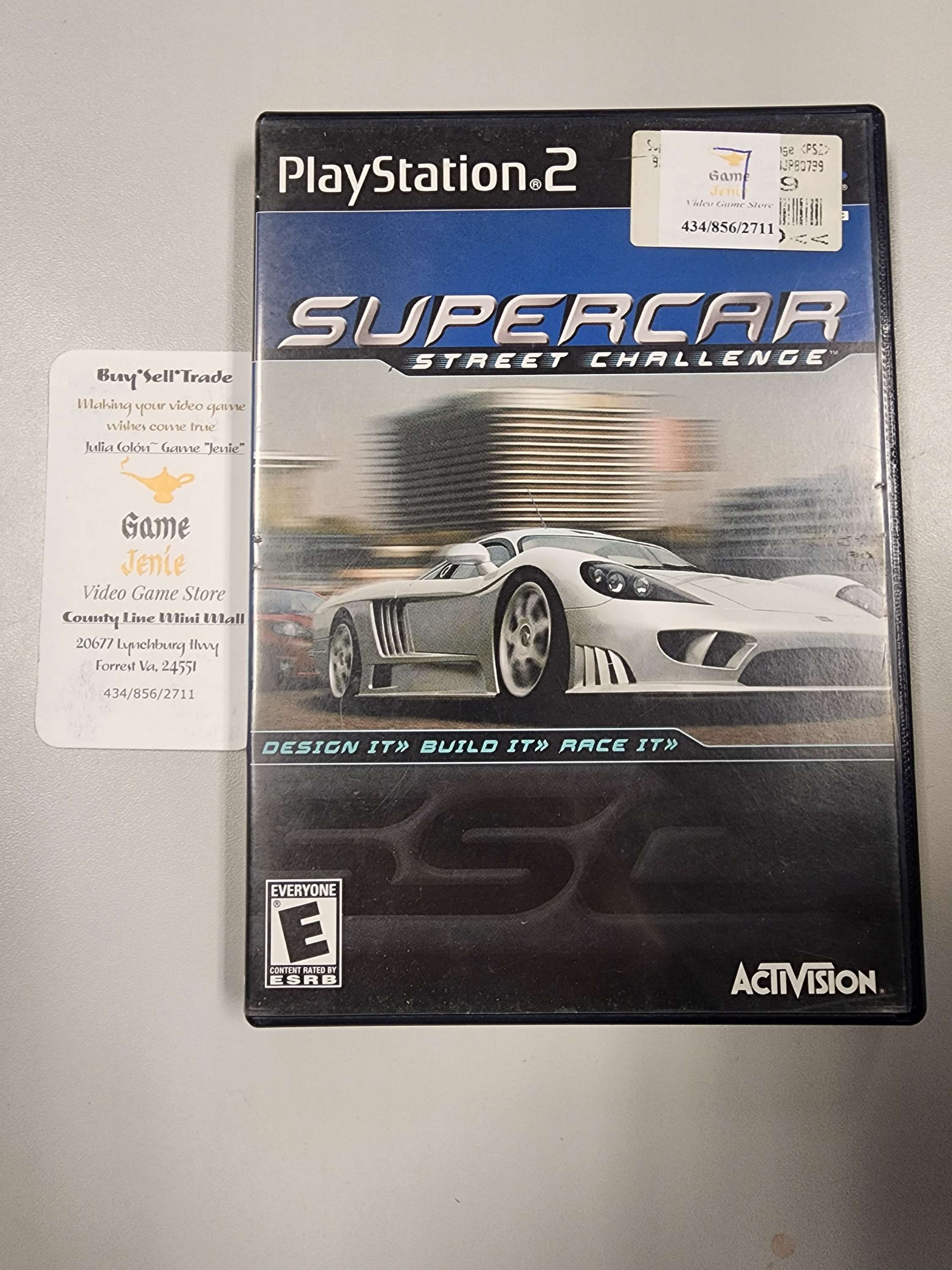 Super Car Street Challenge PS2