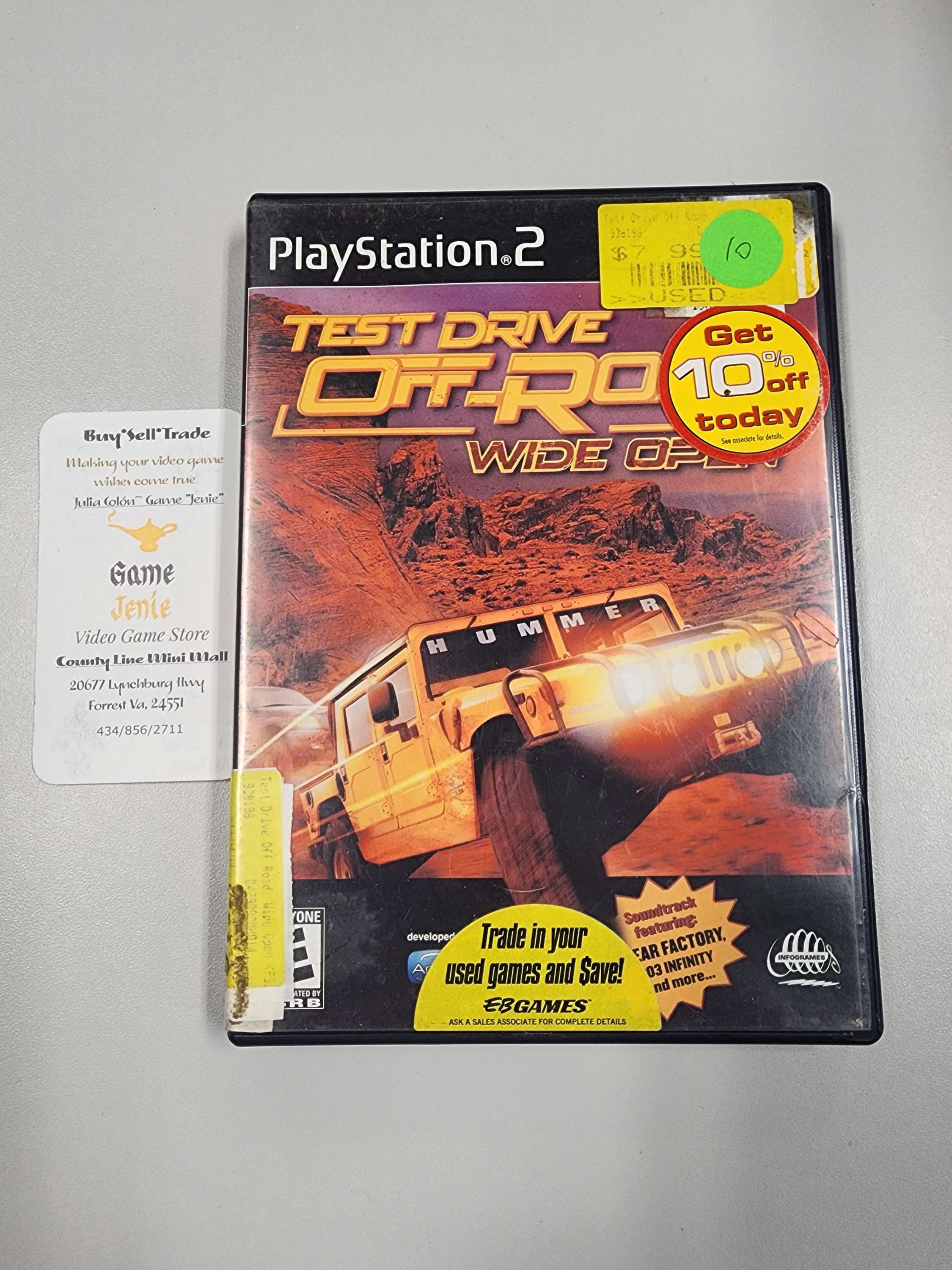 Test Drive Wide Open PS2
