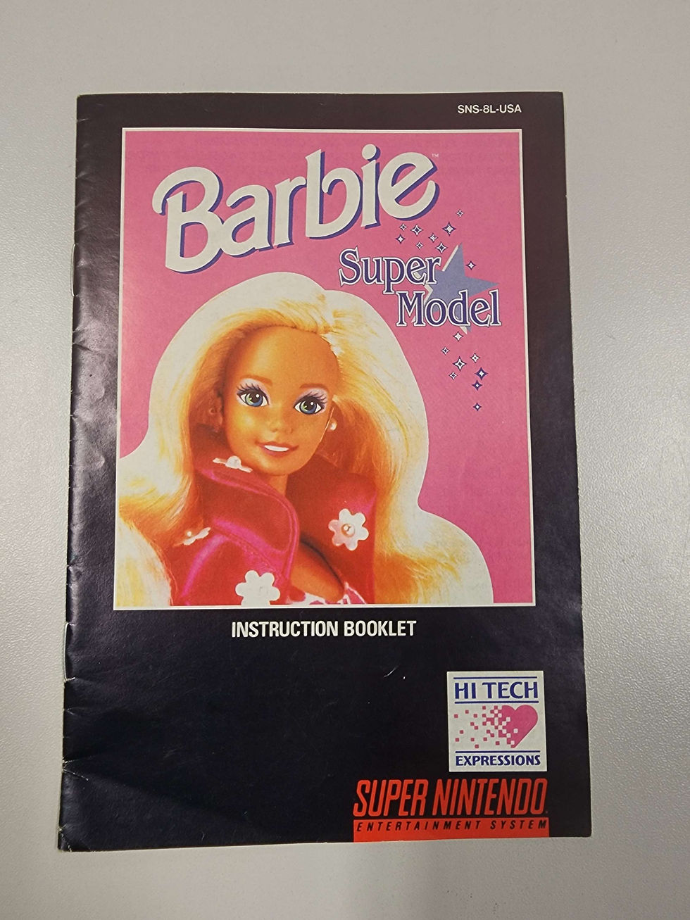Barbie Super Model Instruction manual
