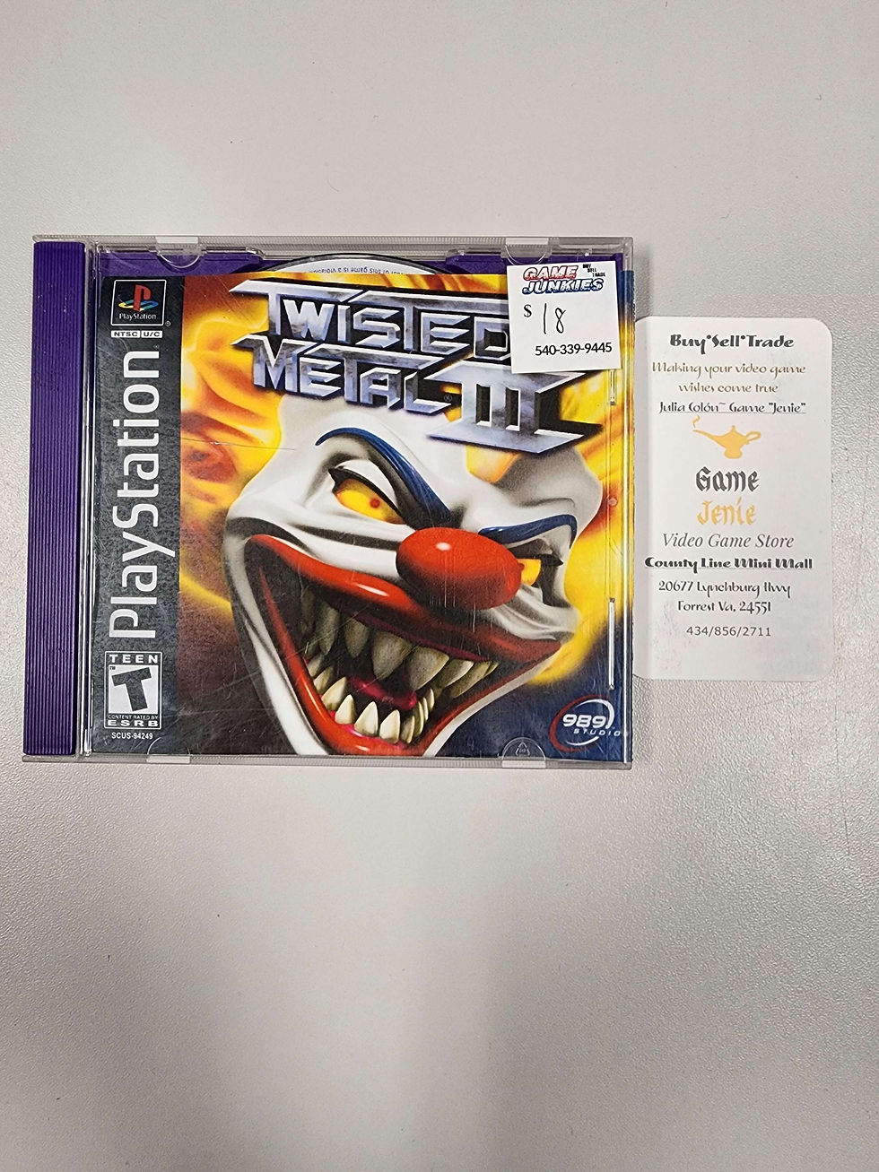 Twisted Metal 3 PS1