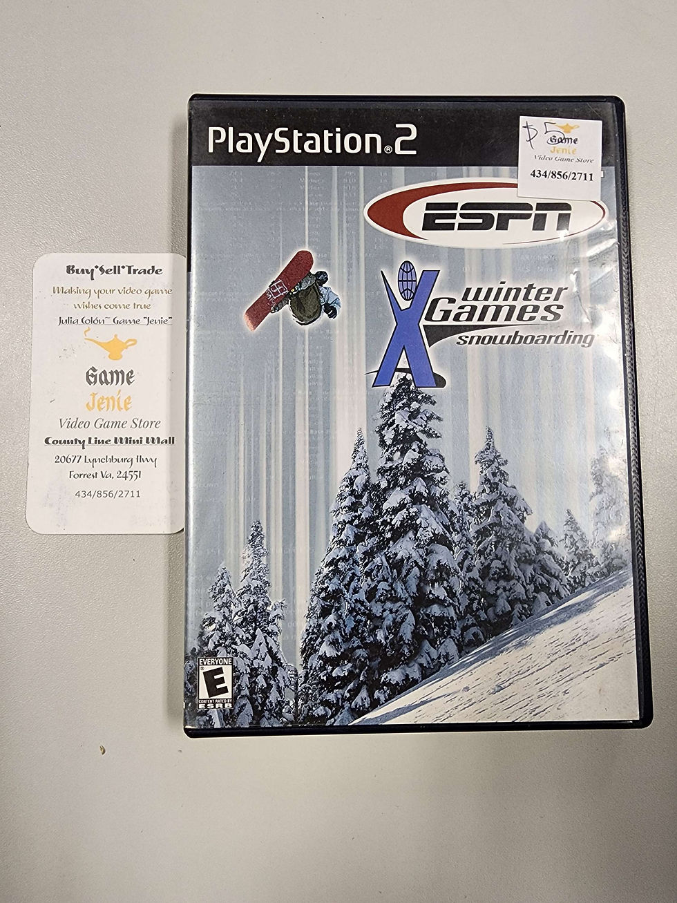 ESPN Winter X Games Snowboarding PS2