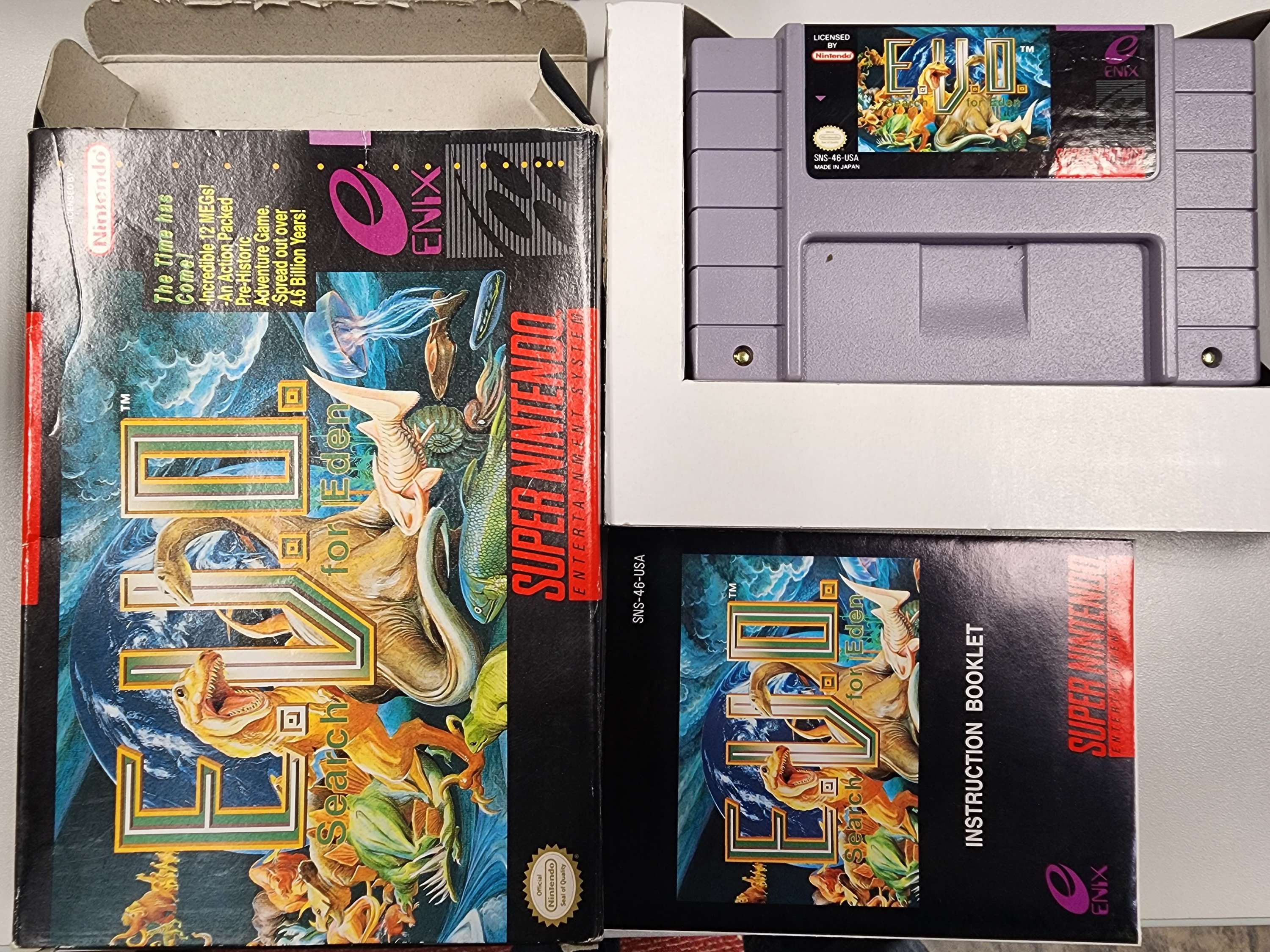 EVO Complete w/ Insert SNES