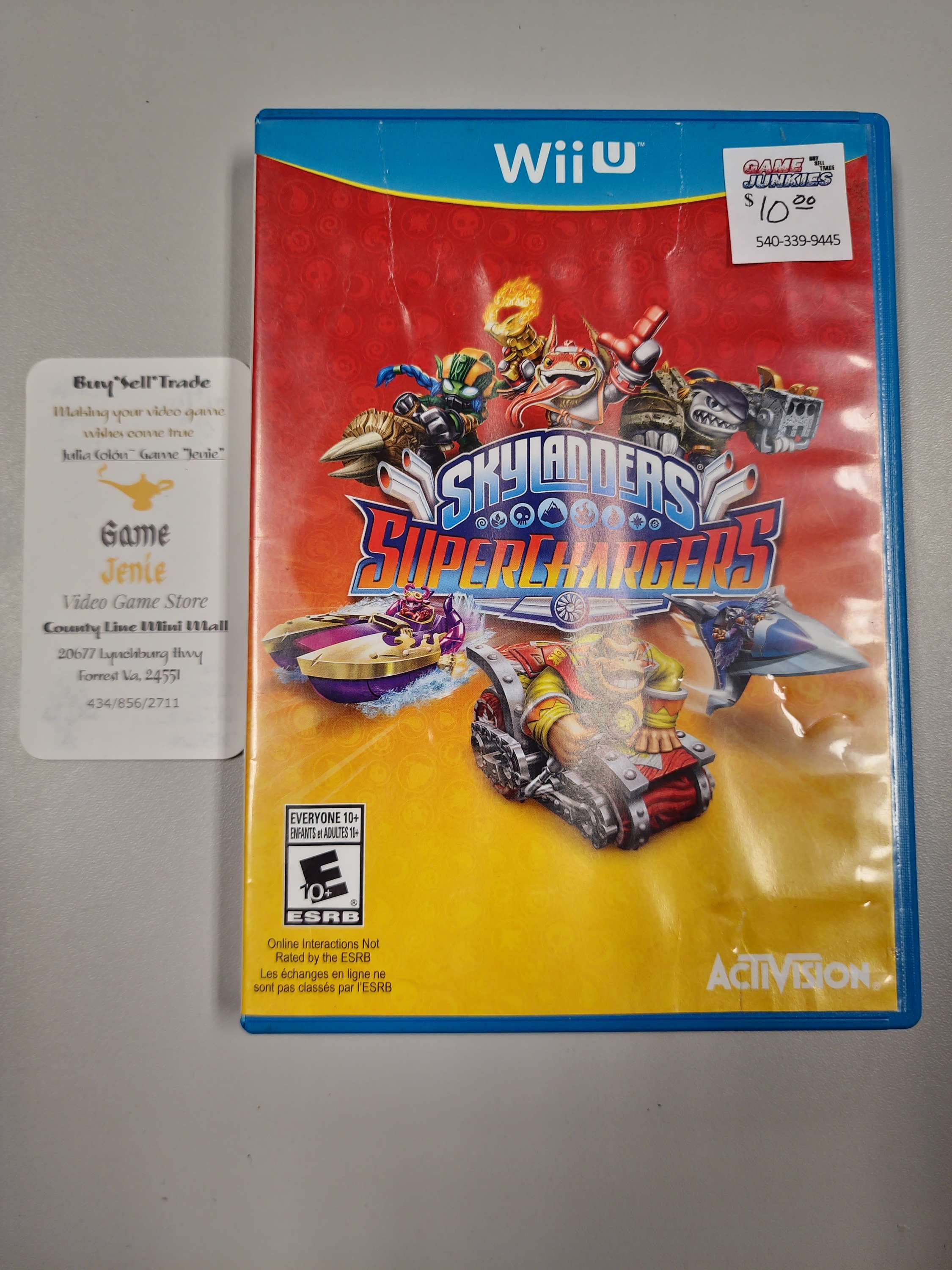 Skylanders Super Chargers Wii U