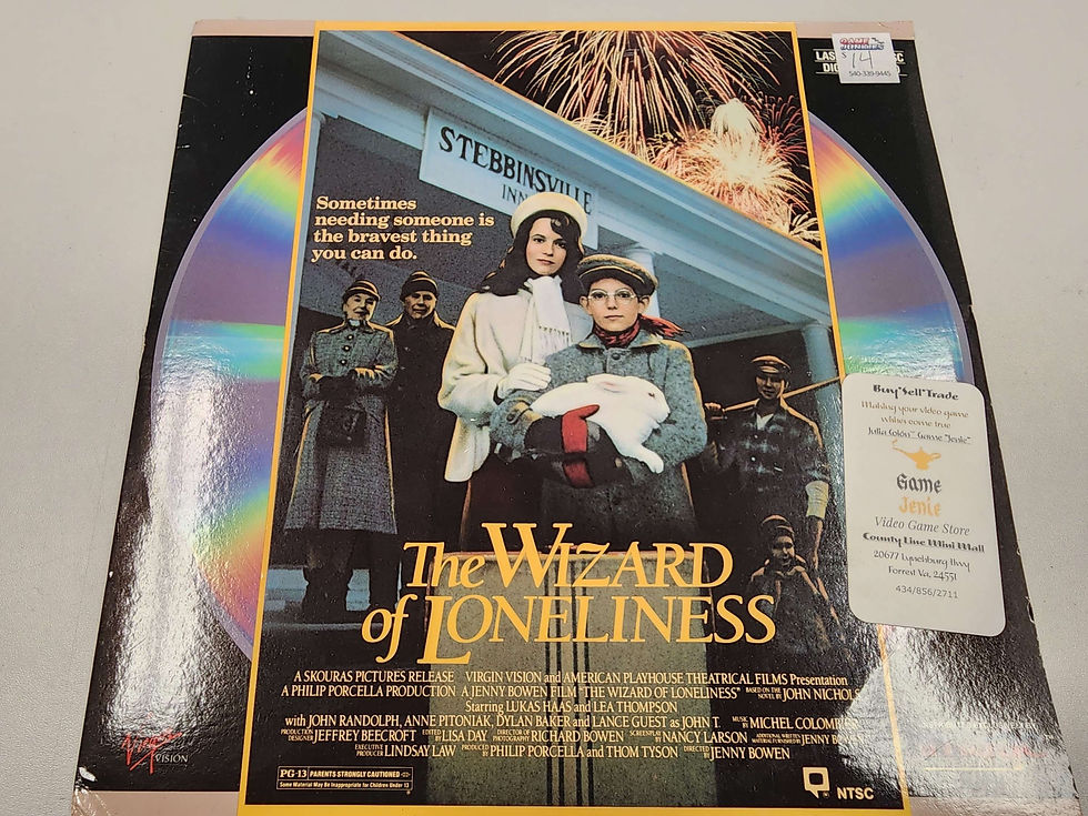 The Wizard of Loneliness Laser Disc