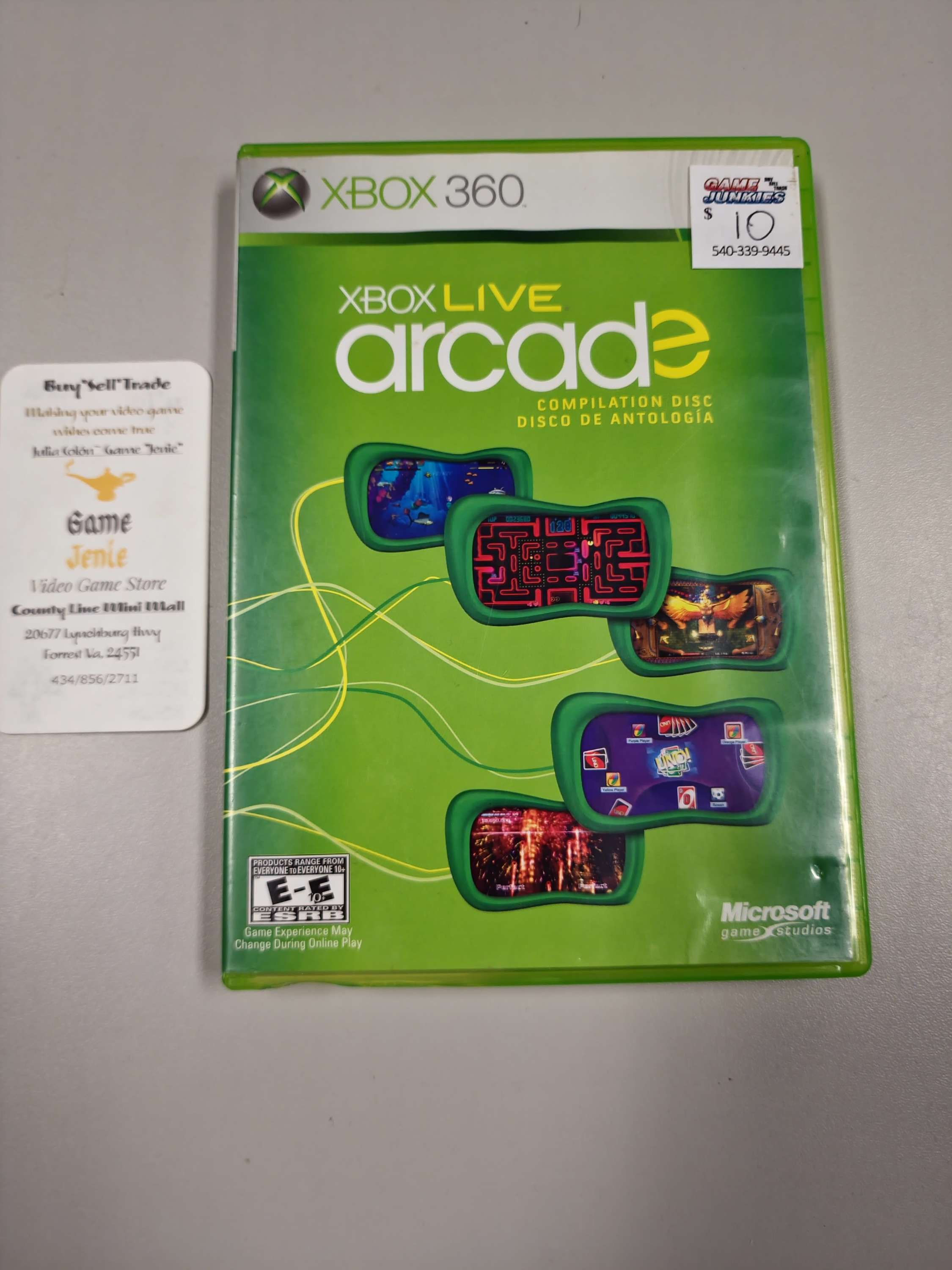 Xbox Live Arcade Xbox 360