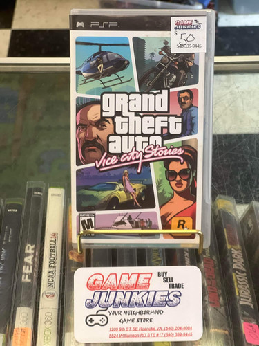 Grand Theft Auto Vice City PSP | Game Jenie