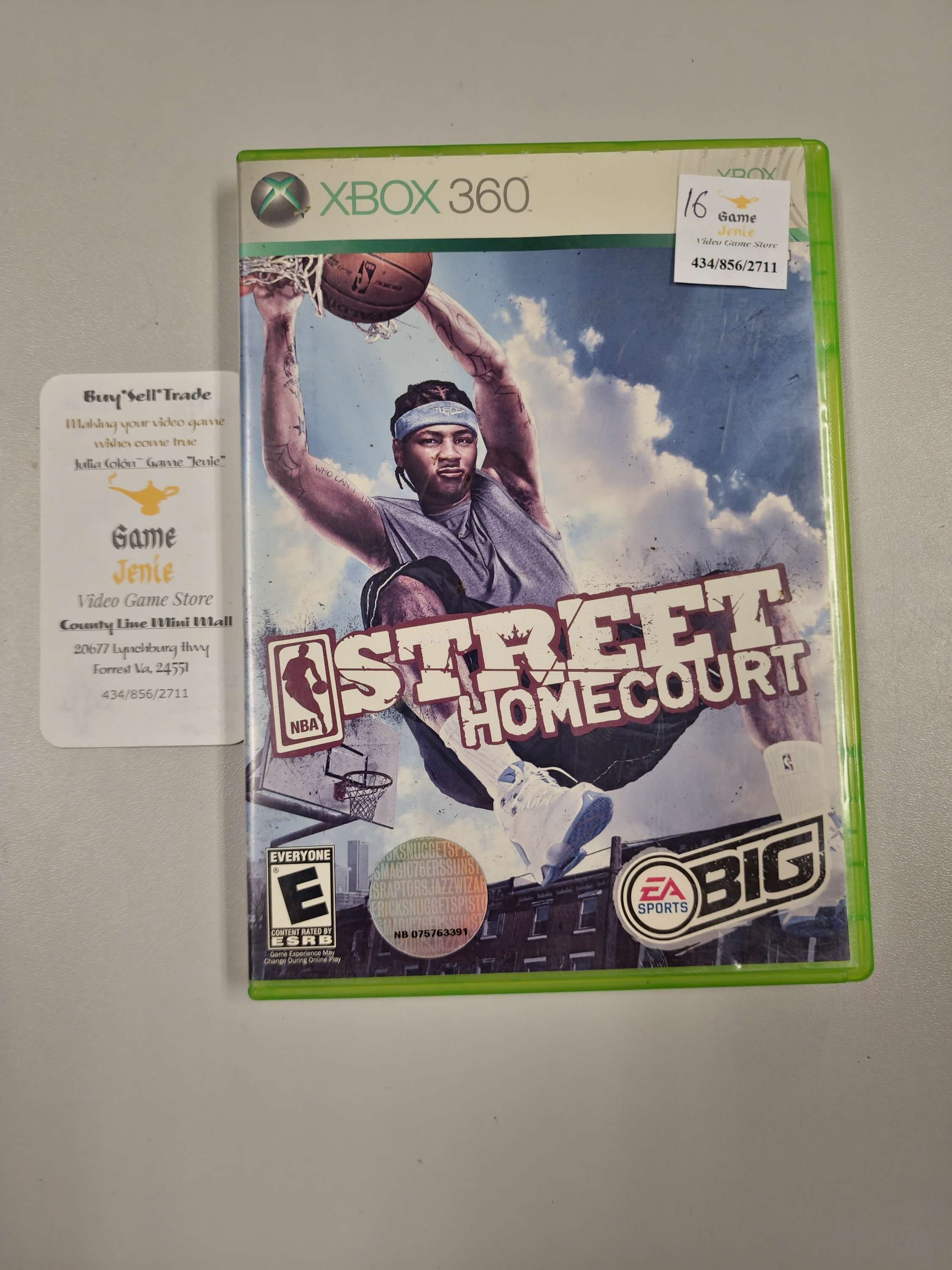 NBA Street Homecourt Xbox 360