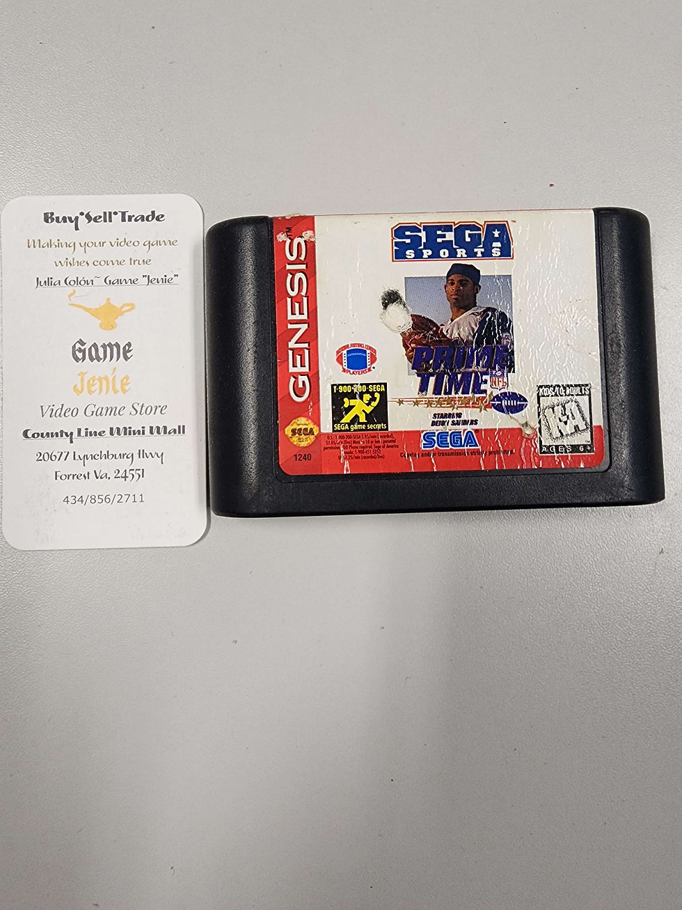 Prime Time NFL Football Gensis